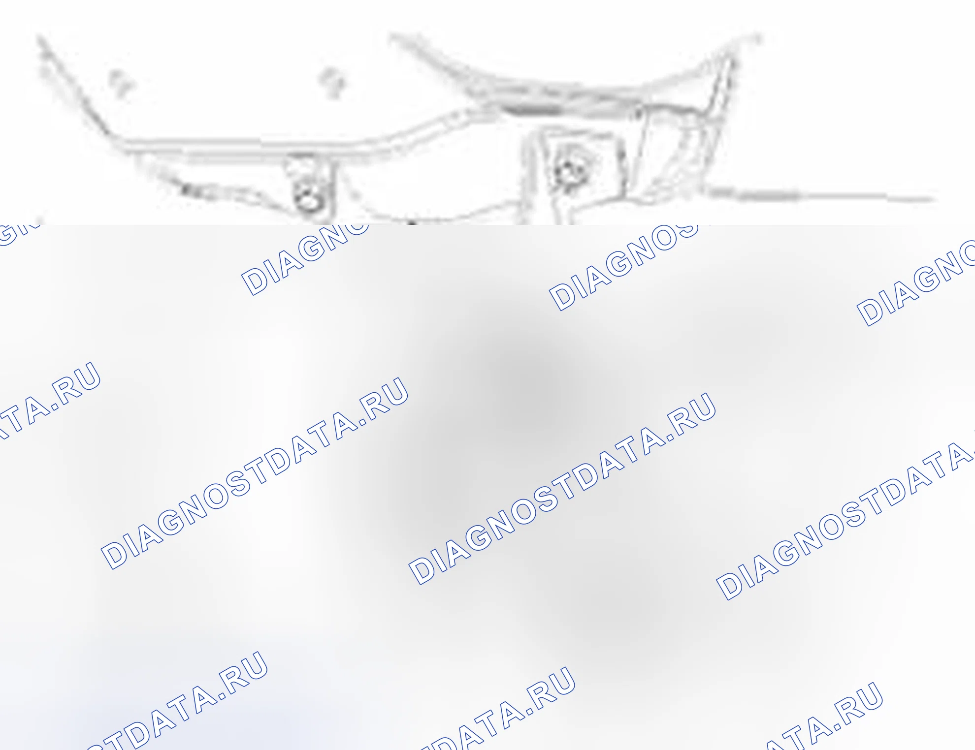 Рис. 72: Регулировка высоты педали тормоза и свободного хода. Hyundai Veracruz I