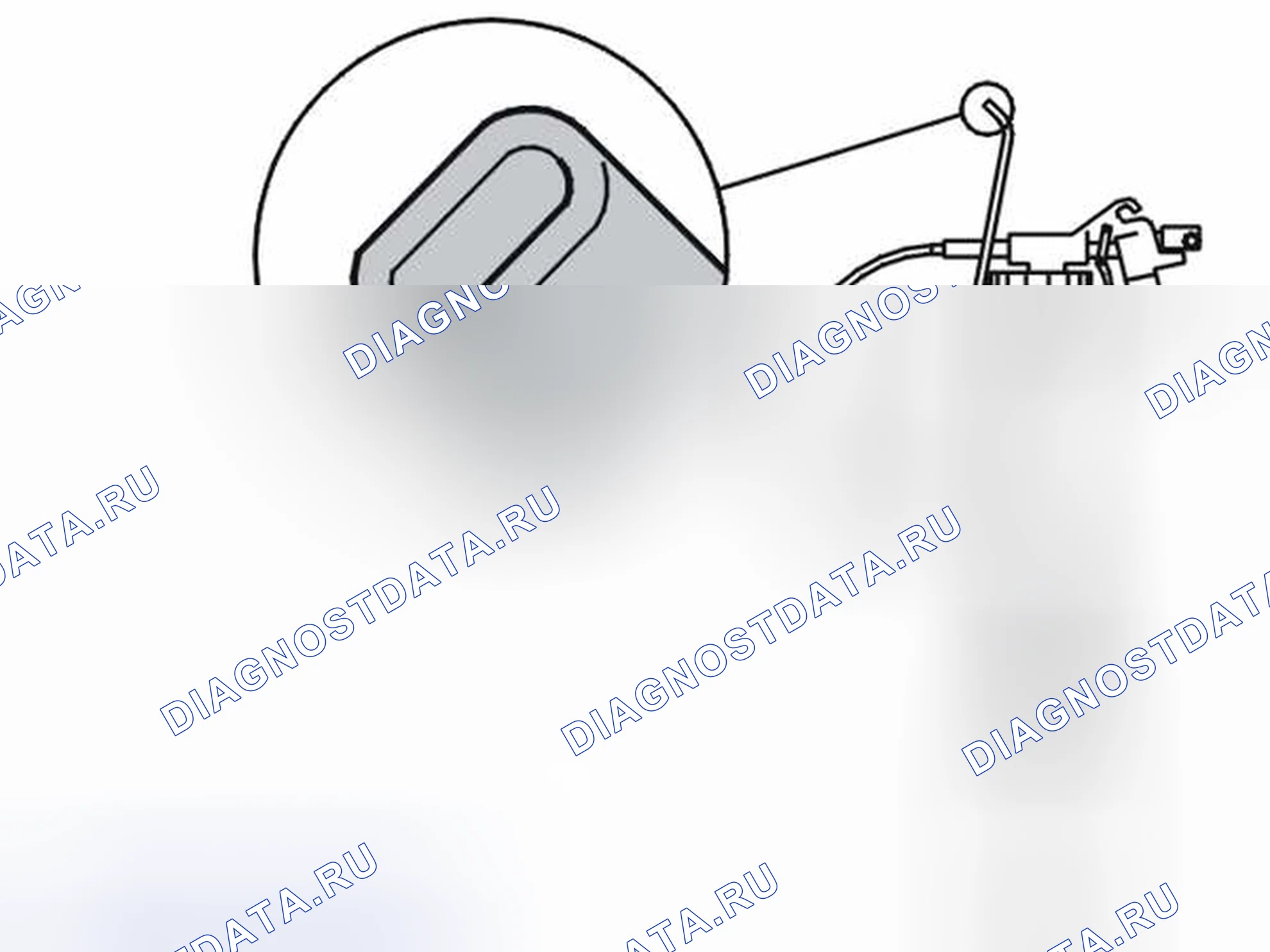 Рис. 638: Сборка распылителя. Volvo C70 I