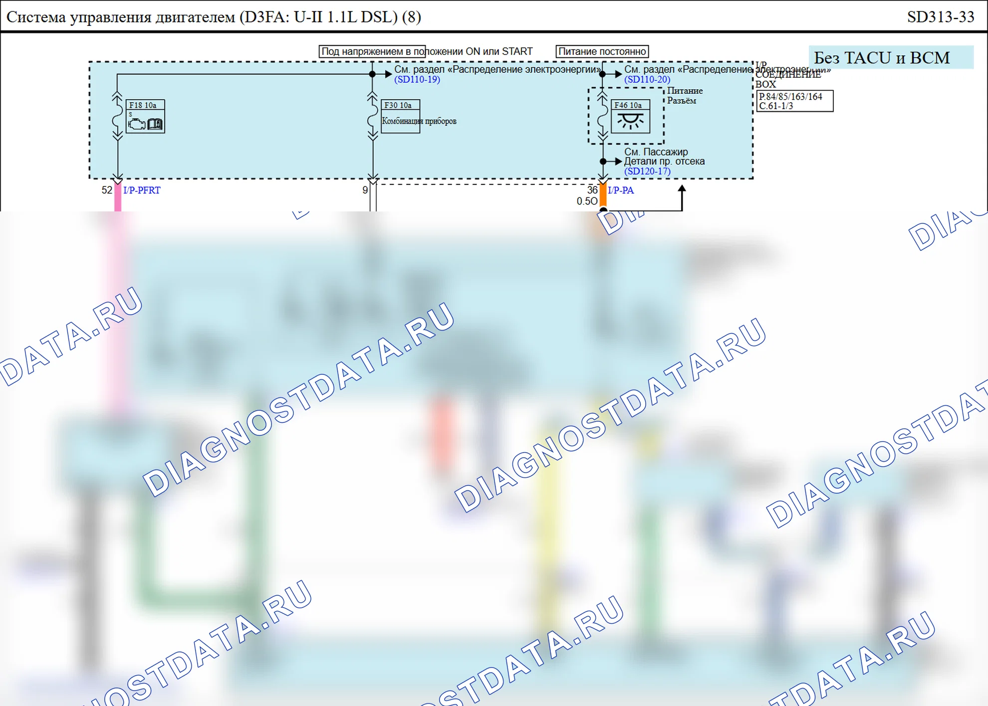 P0141: Цепь нагревателя датчика O2 (блок 1/датчик 2). Hyundai GRAND i10/Xcent BA