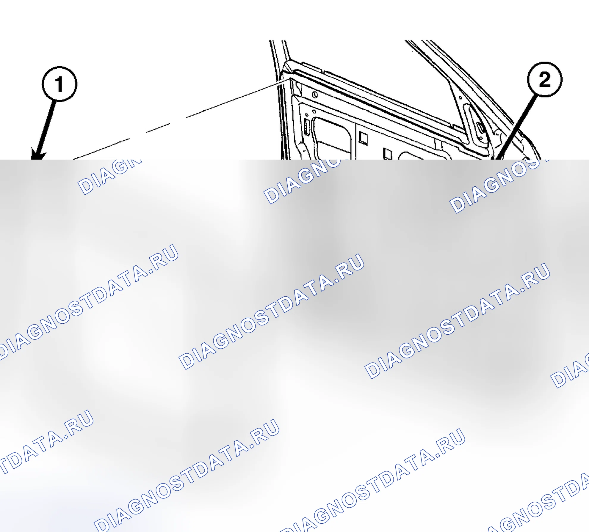 Рис. 280: ВОДЯНОЙ ЩИТ. Dodge Cab & Chassis R3500 HD transition