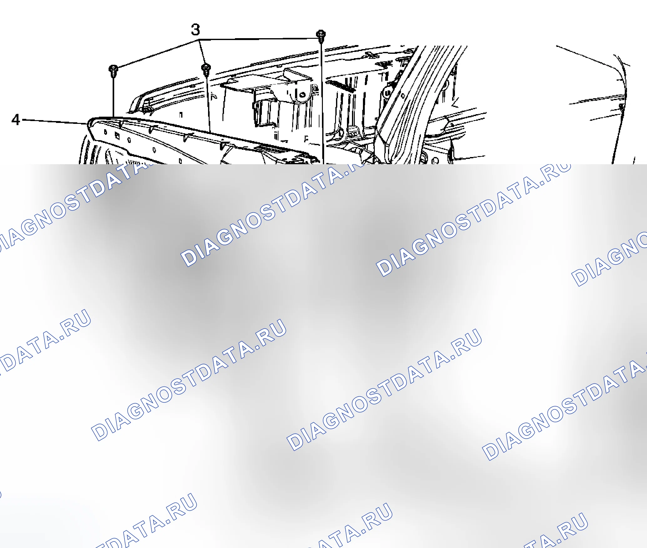 Рис. 8: Замена переднего крыла. Hummer H3 I