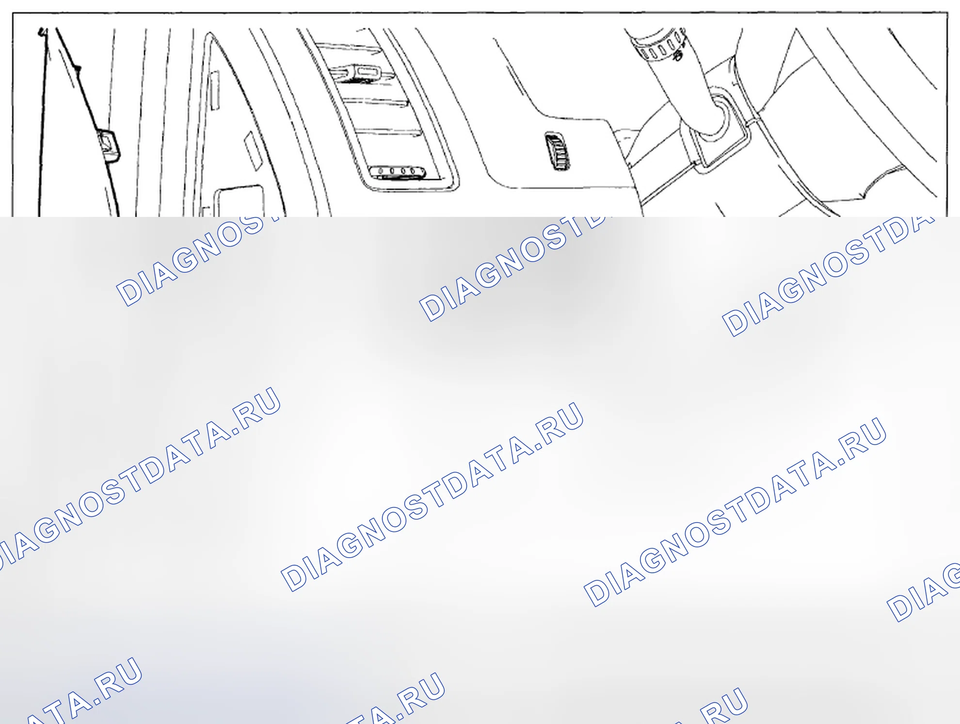 Рис. 14: СНЯТИЕ / УСТАНОВКА ВЫКЛЮЧАТЕЛЯ ФАР. Mazda Tribute II