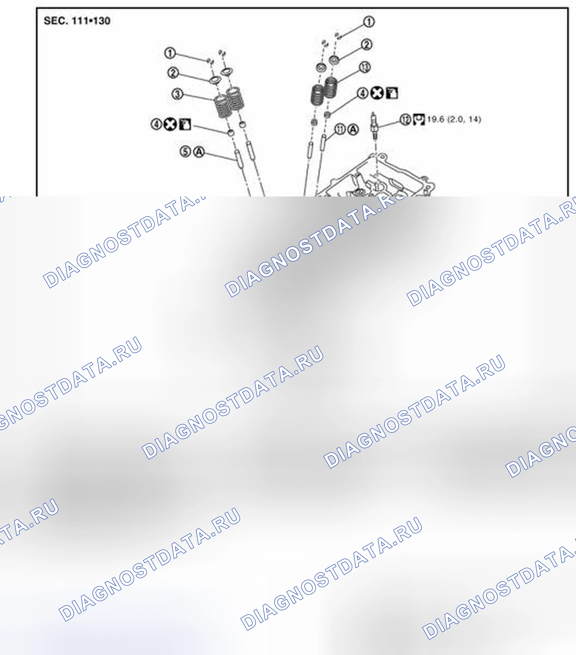Рис. 102: РАЗБОРКА. Nissan Cube III