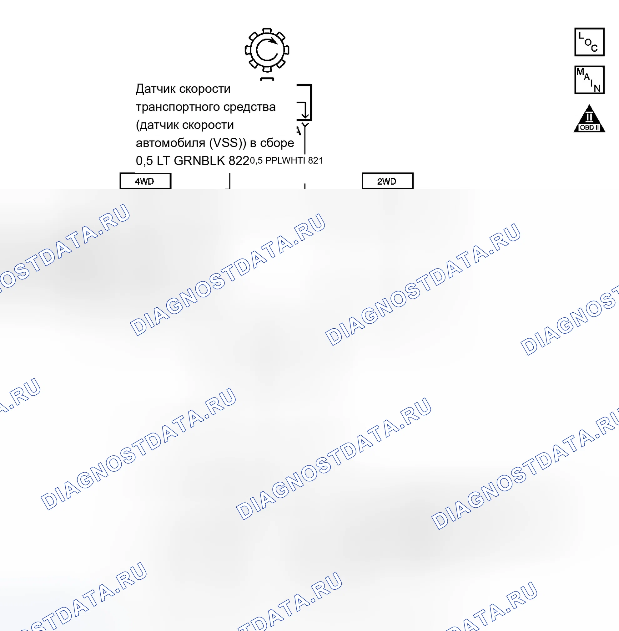 Рис. 228: P0502 расшифровка кода ошибки. Chevrolet Silverado 3500 