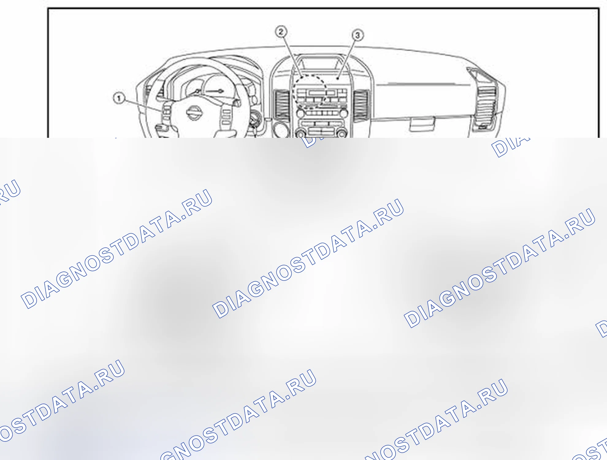Рис. 8: Расположение компонентов. Honda Today I