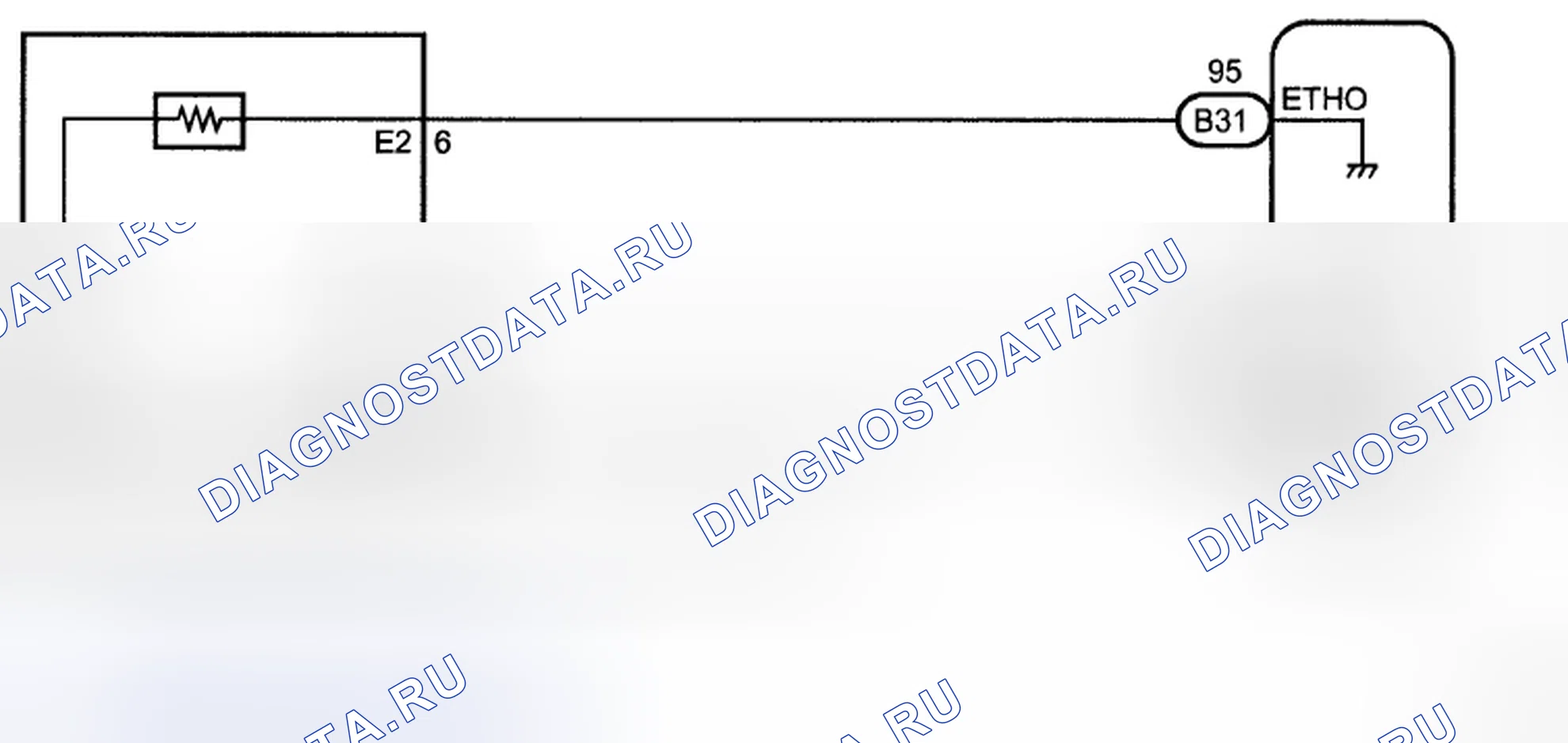 Рис. 383: электросхема. Toyota Corolla X