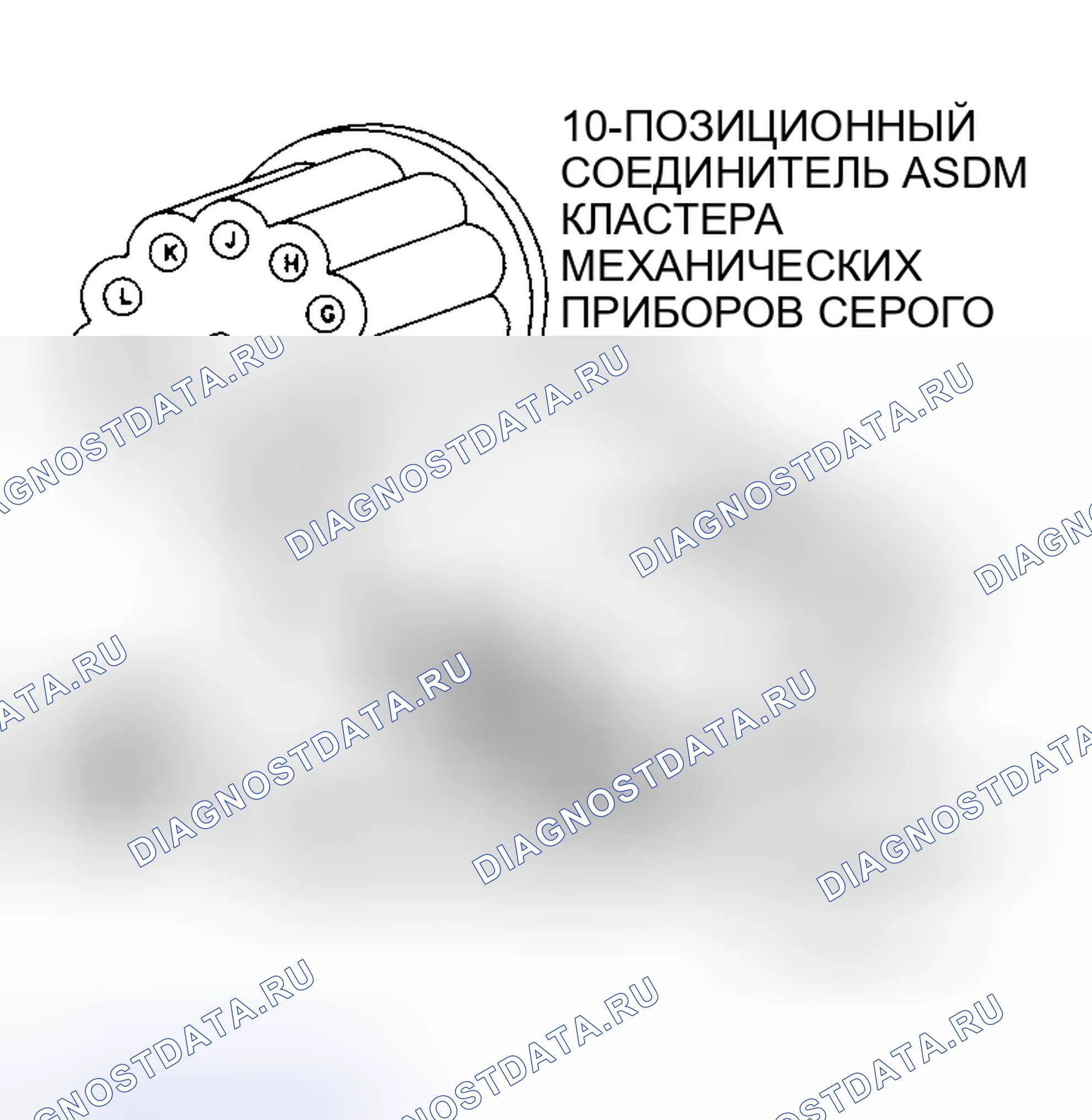 Рис. 44: Приборная панель - Shadow и Sundance. Plymouth Grand Voyager II