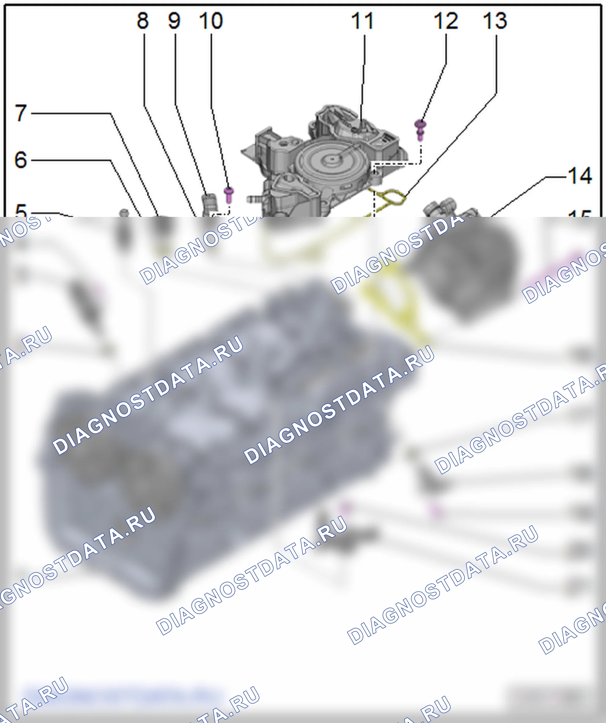 Клапанный механизм. Audi A3 8V
