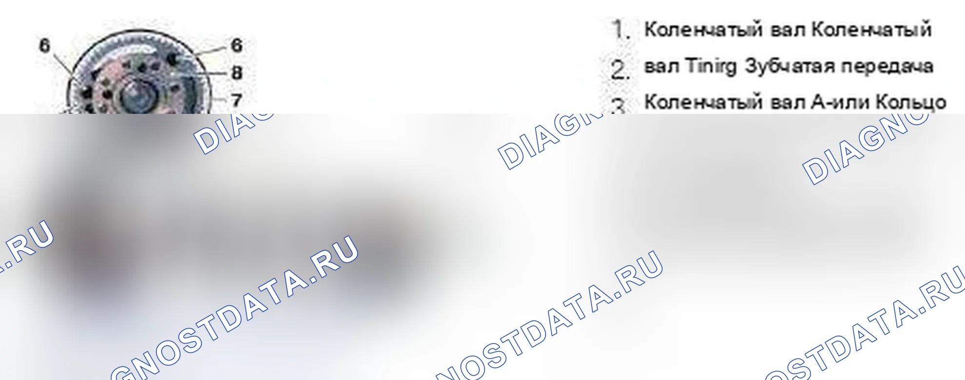 Рис. 710: Коленчатый вал в сборе. MINI Cooper II
