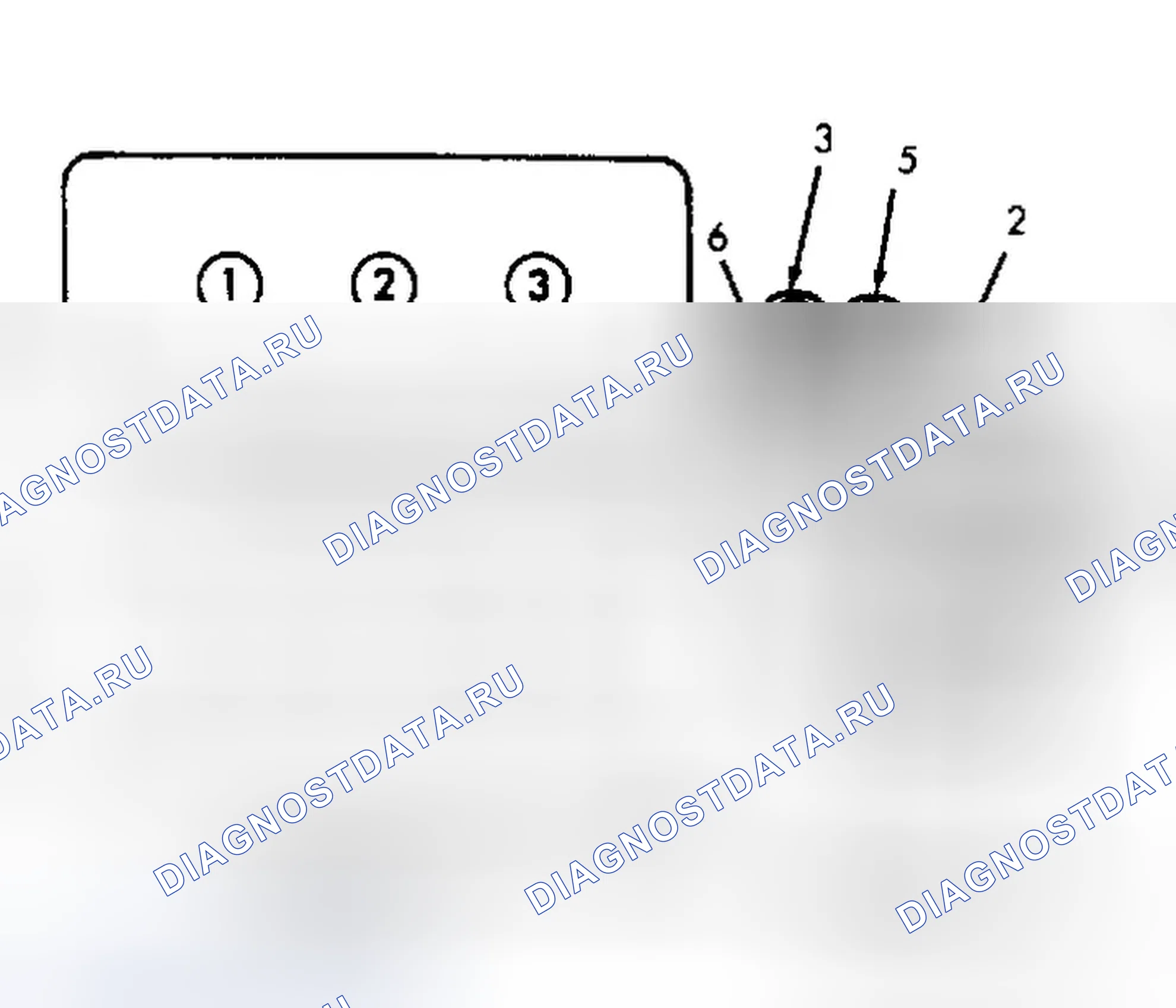 Рис. 4: порядок работы цилиндров 3.0L (VIN U). Chrysler New Yorker XIII