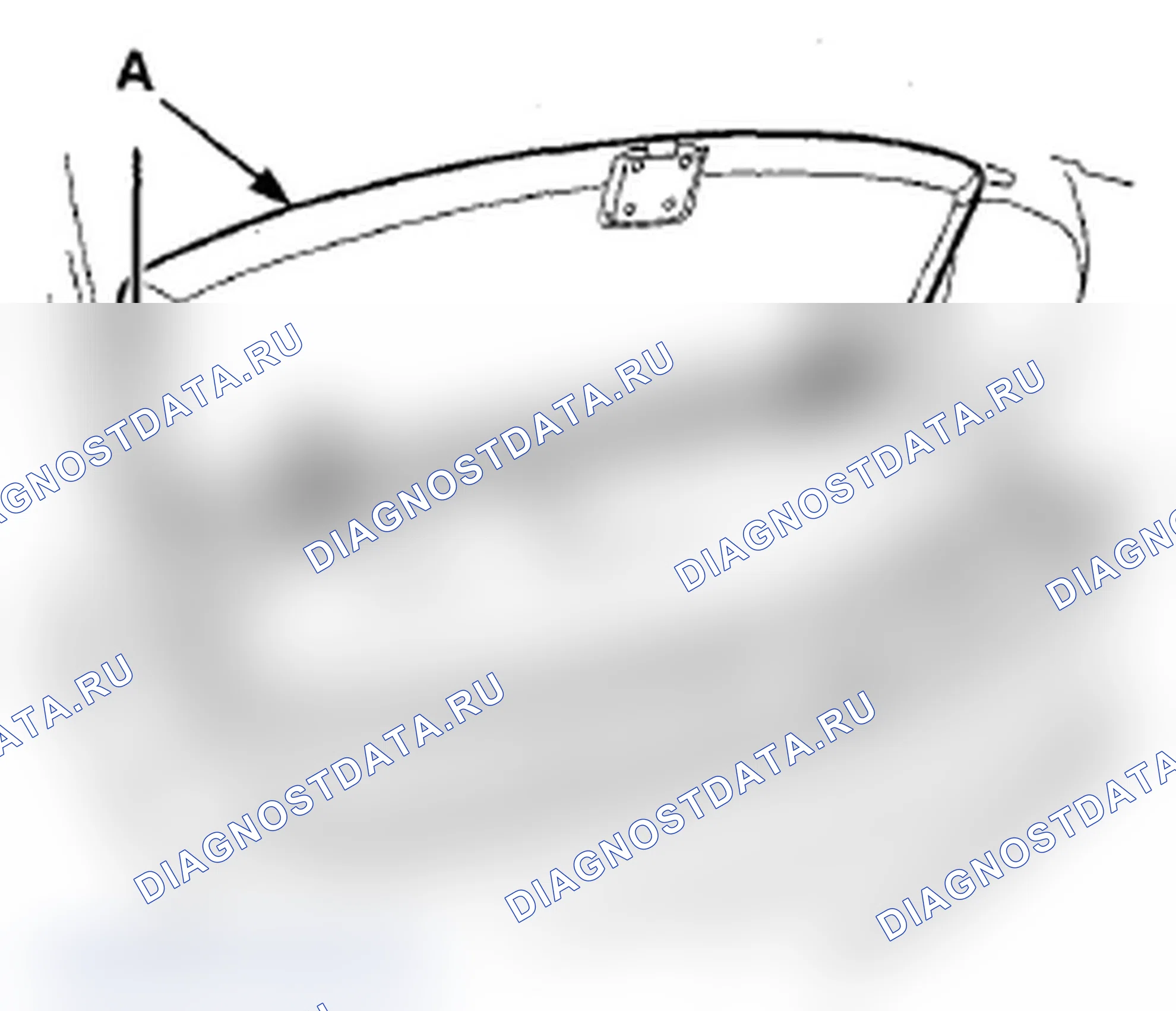 Рис. 64: Демонтаж/монтаж дифферента - грузовая зона. Acura MDX II рестайлинг