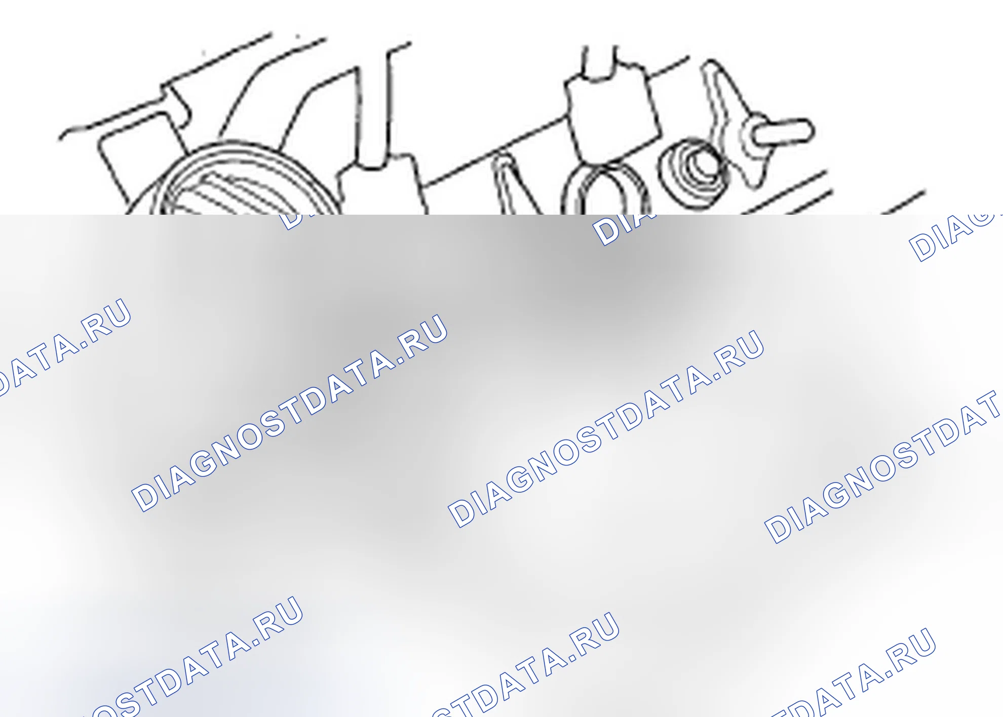 Рис. 44: Проверка компрессии двигателя. Honda Odyssey IV