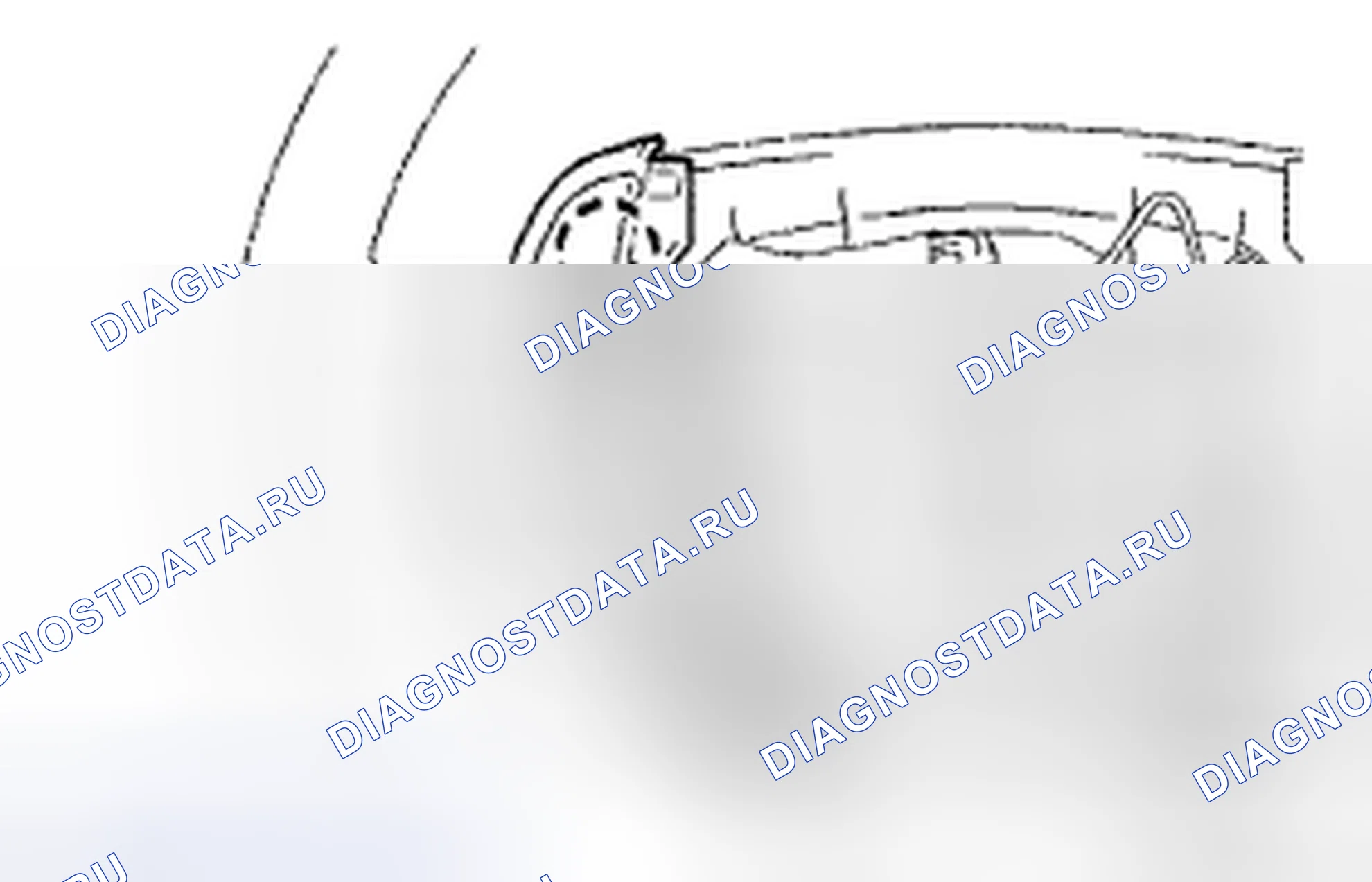 Рис. 323: ДЕМОНТАЖ. Toyota Prius II рестайлинг