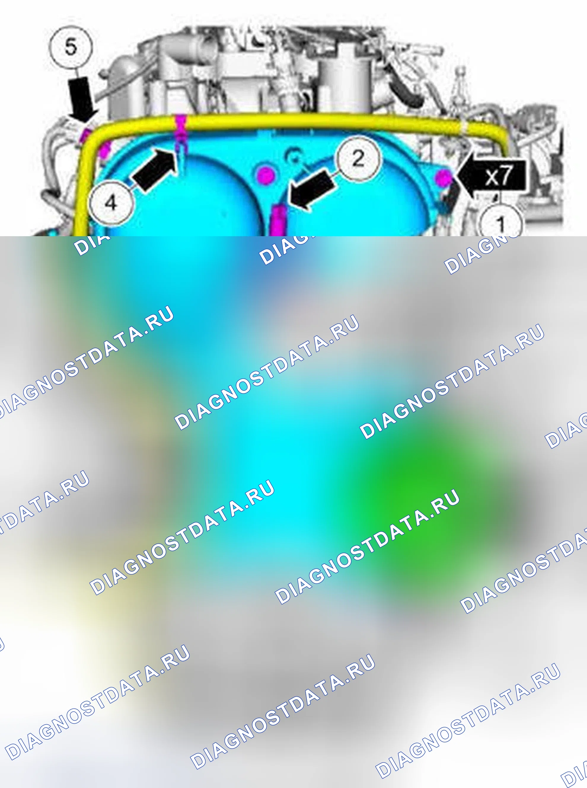 Рис. 39: Установка. Ford Escape III