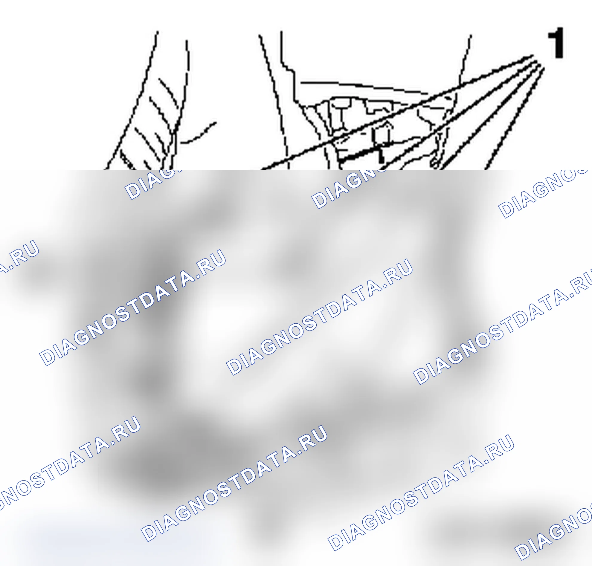 Снять и установить двигатель (правостороннее управление, AT). Opel Zafira B