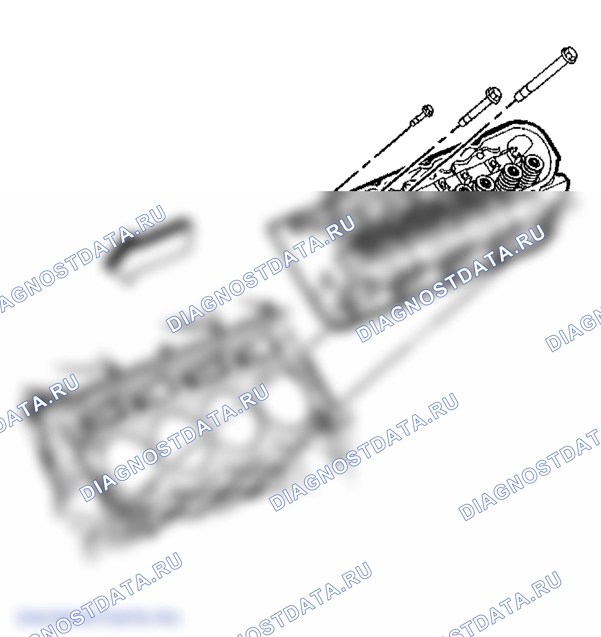 Рис. 946: Порядок демонтажа. GMC Savana Special G3500 