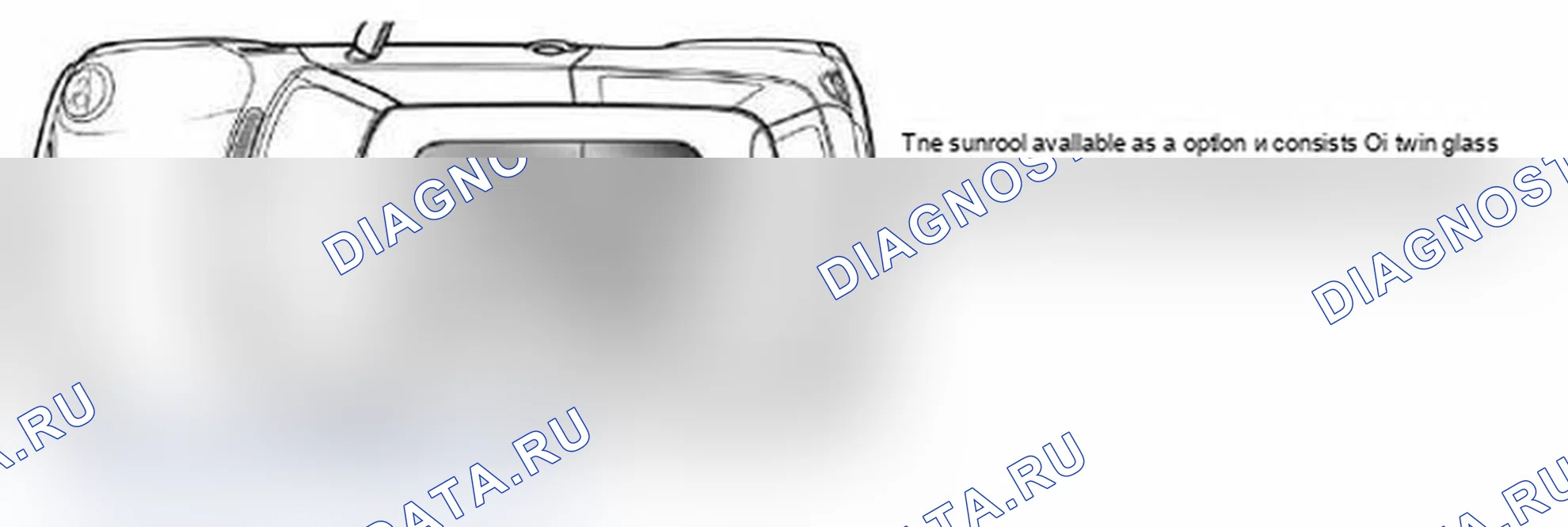 Рис. 55: Люк в крыше. MINI Cooper I