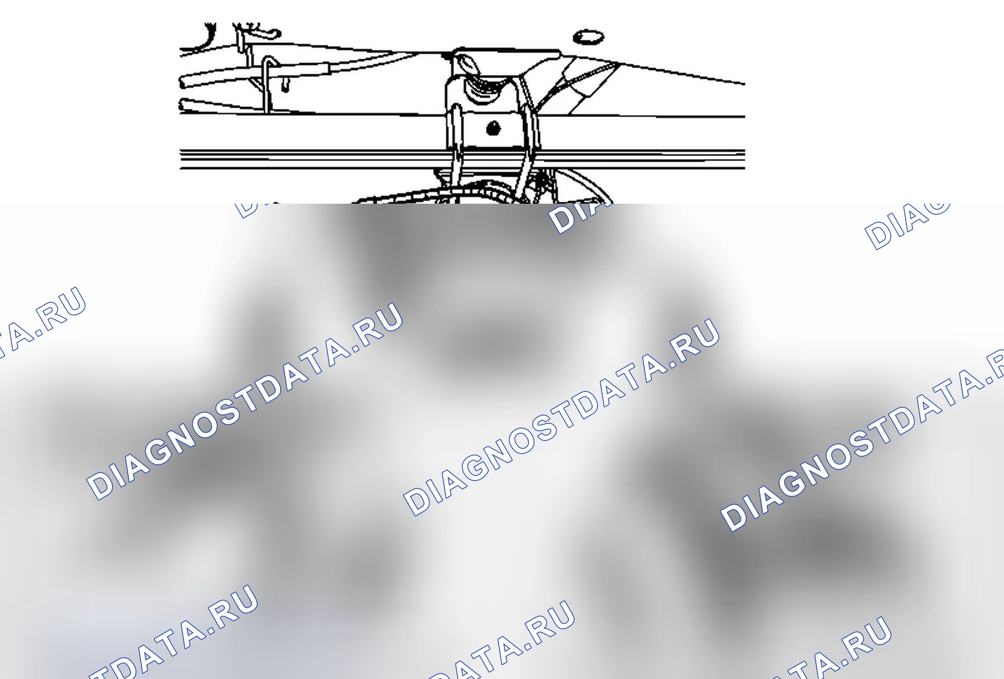 Рис. 10: Замена шланга заднего тормоза (суппорт - JD9). Chevrolet Silverado 3500 HD 
