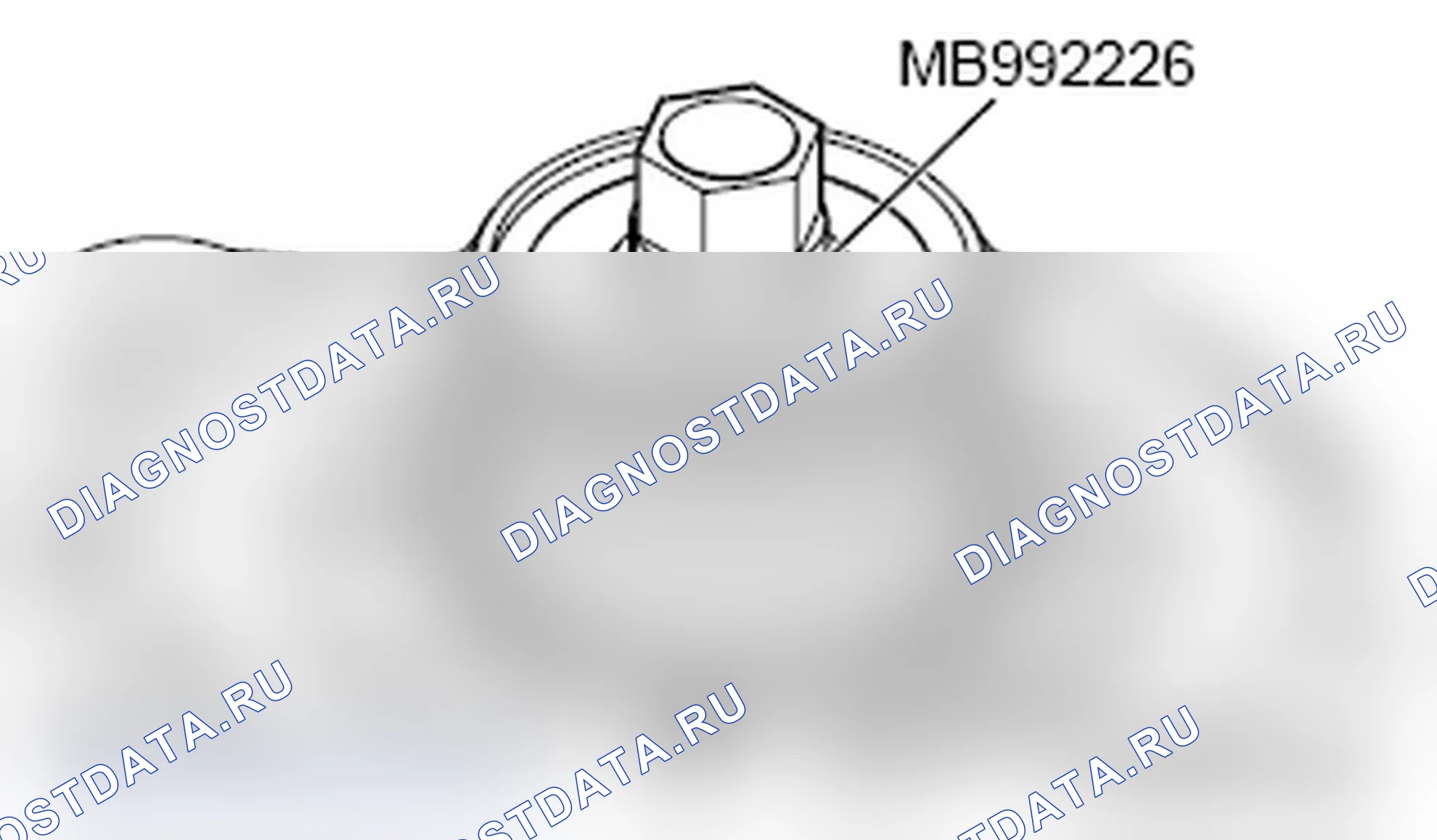Рис. 170: <<C>> СНЯТИЕ ШКИВА. Mitsubishi Lancer Ralliart X рестайлинг