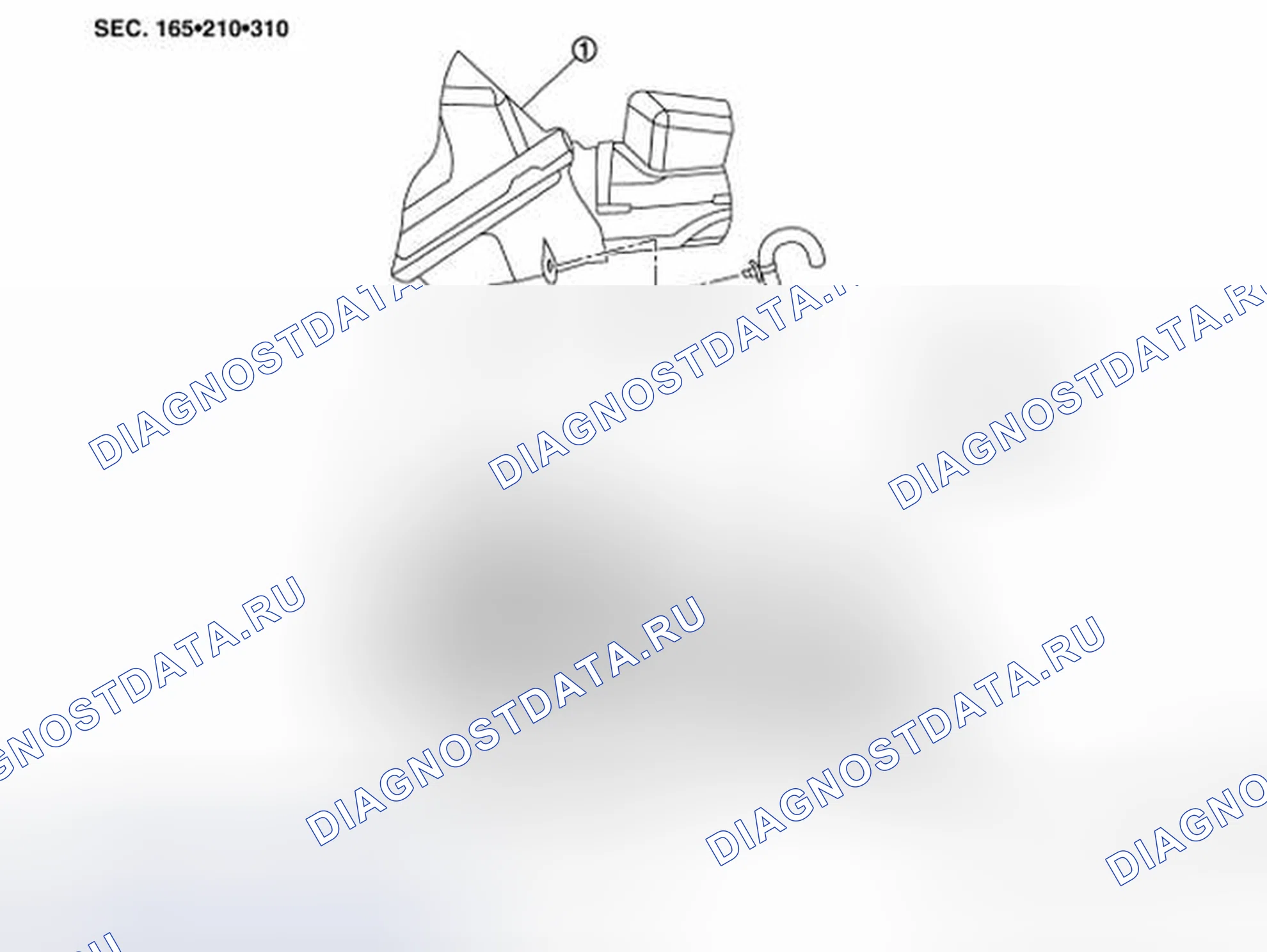 Рис. 31: Разнесенный вид. Honda Inspire I