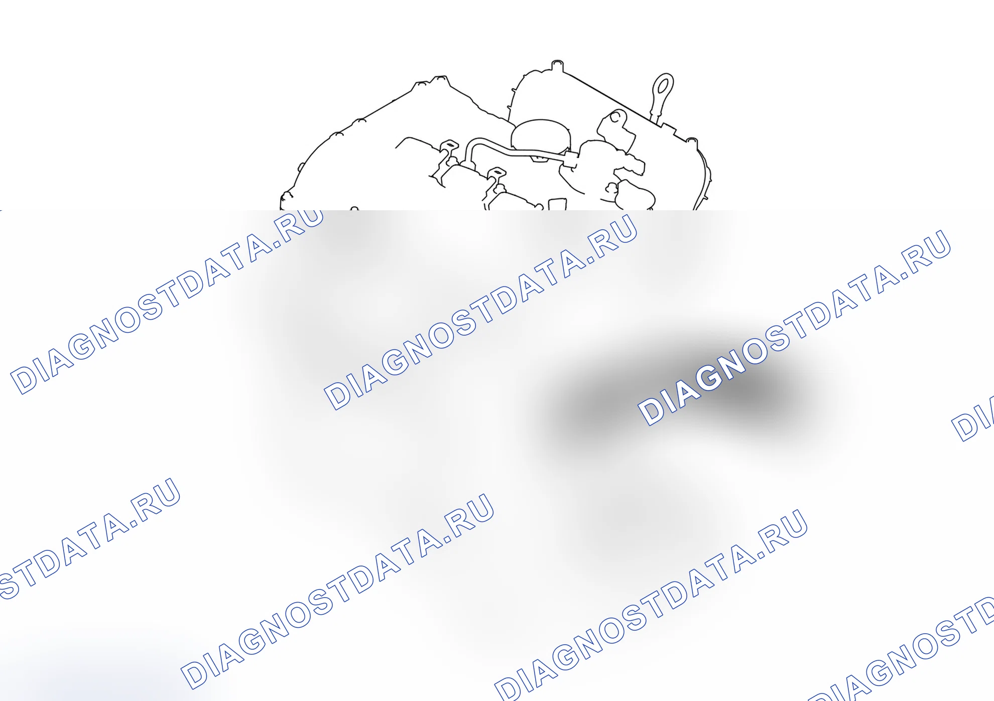 Положение номера двигателя — Haval H6. Haval H6 IV