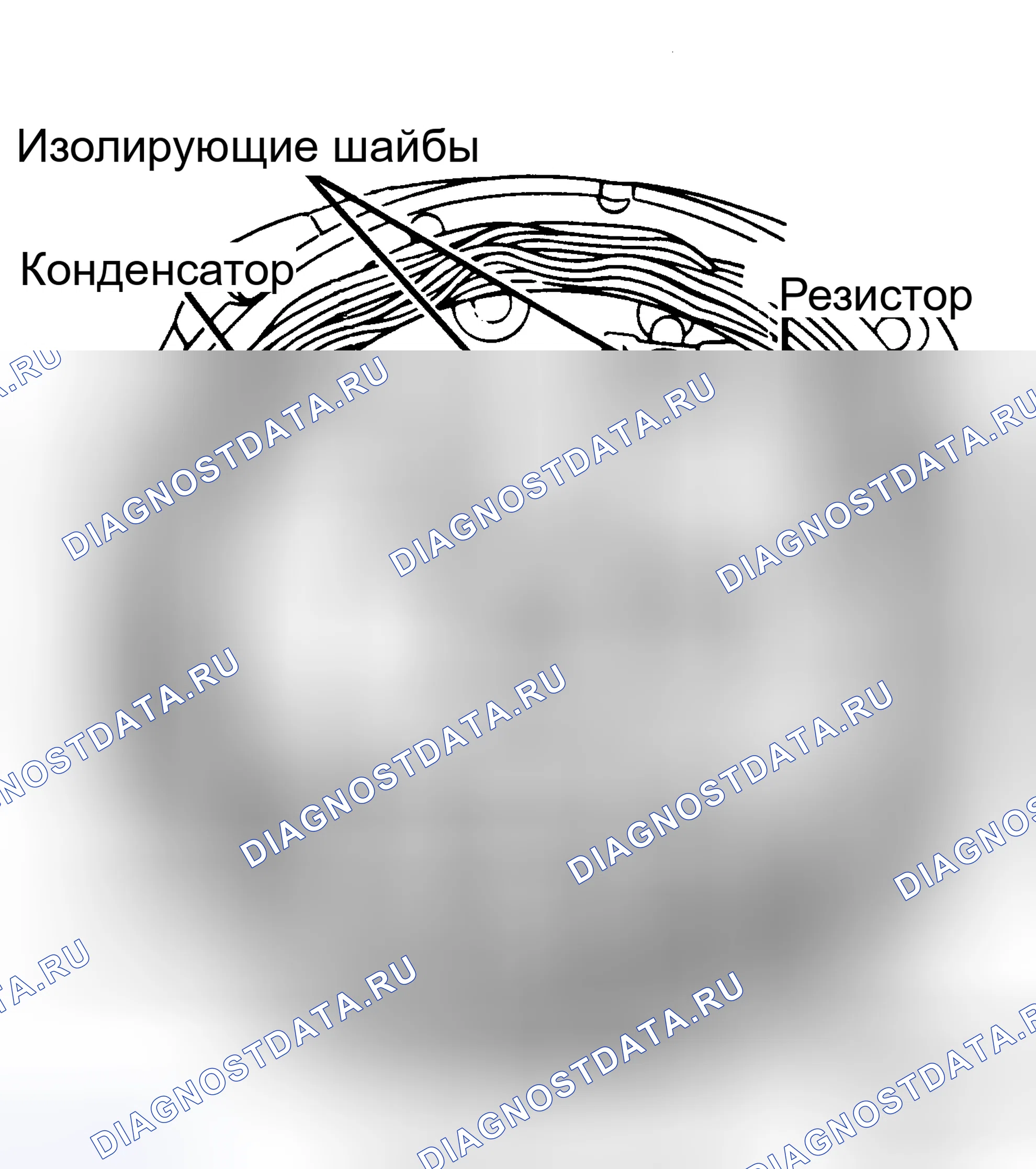 Рис. 15: Подключение испытательного оборудования для проверки регулятора напряжения Только для стандартных генераторов переменного тока.. AMC Eagle I