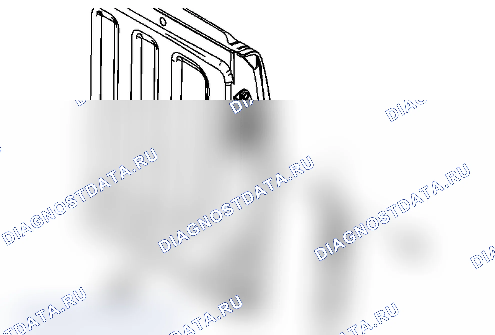 Рис. 10: Замена кабеля концевого затвора. Chevrolet Silverado 2500 HD 