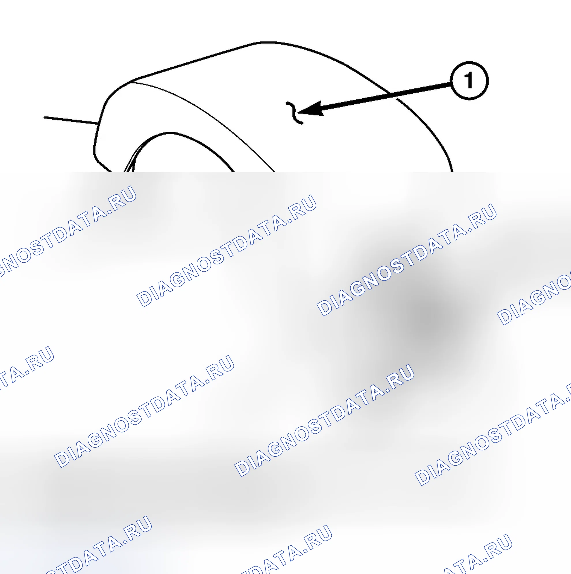 Рис. 5: ДЕМОНТАЖ. Dodge Grand Caravan IV