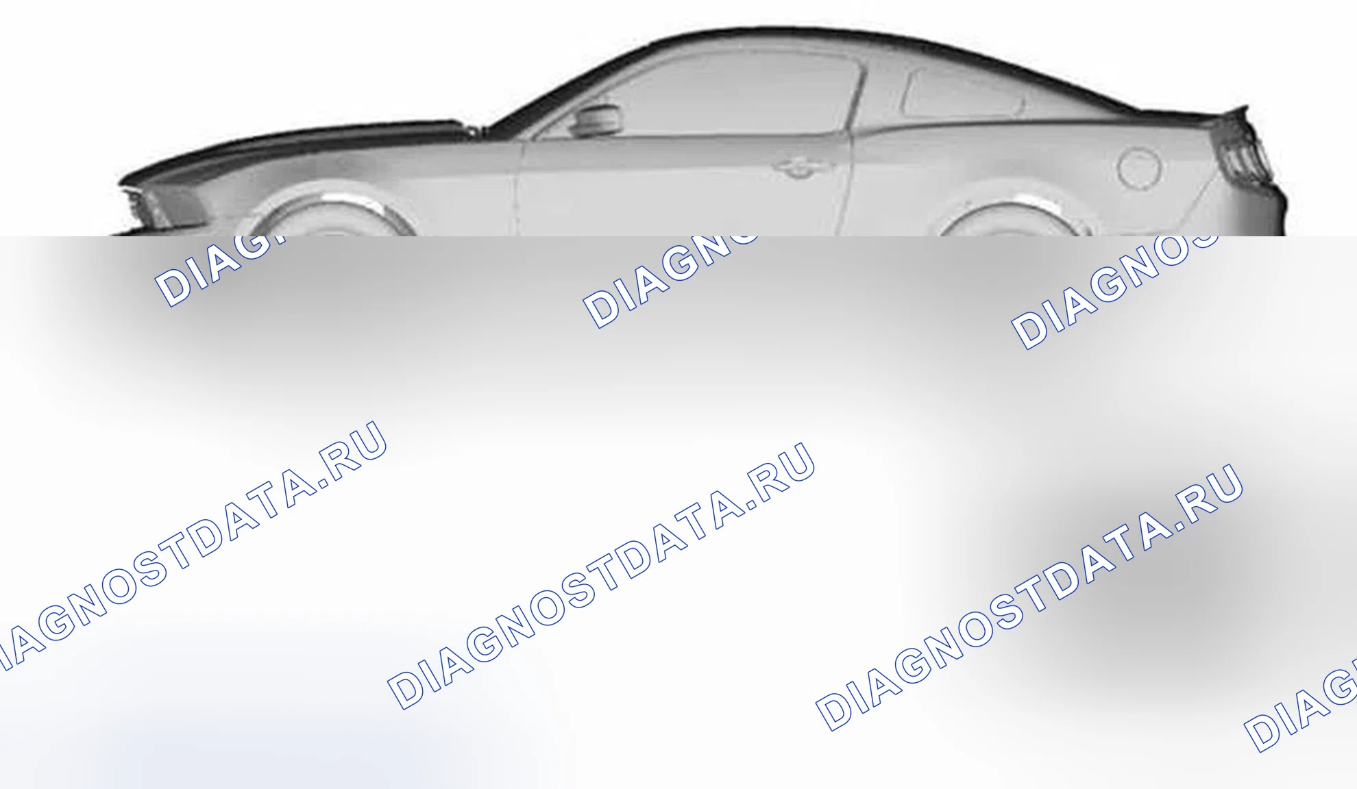 Рис. 26: Система маркировки транспортных средств (VC). Ford Mustang V рестайлинг 2