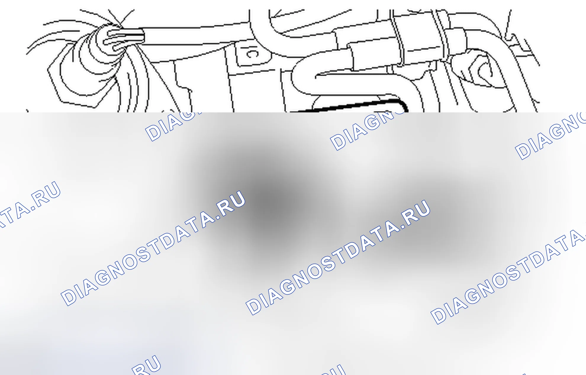 Рис. 539: ДЕМОНТАЖ. Toyota Highlander II рестайлинг