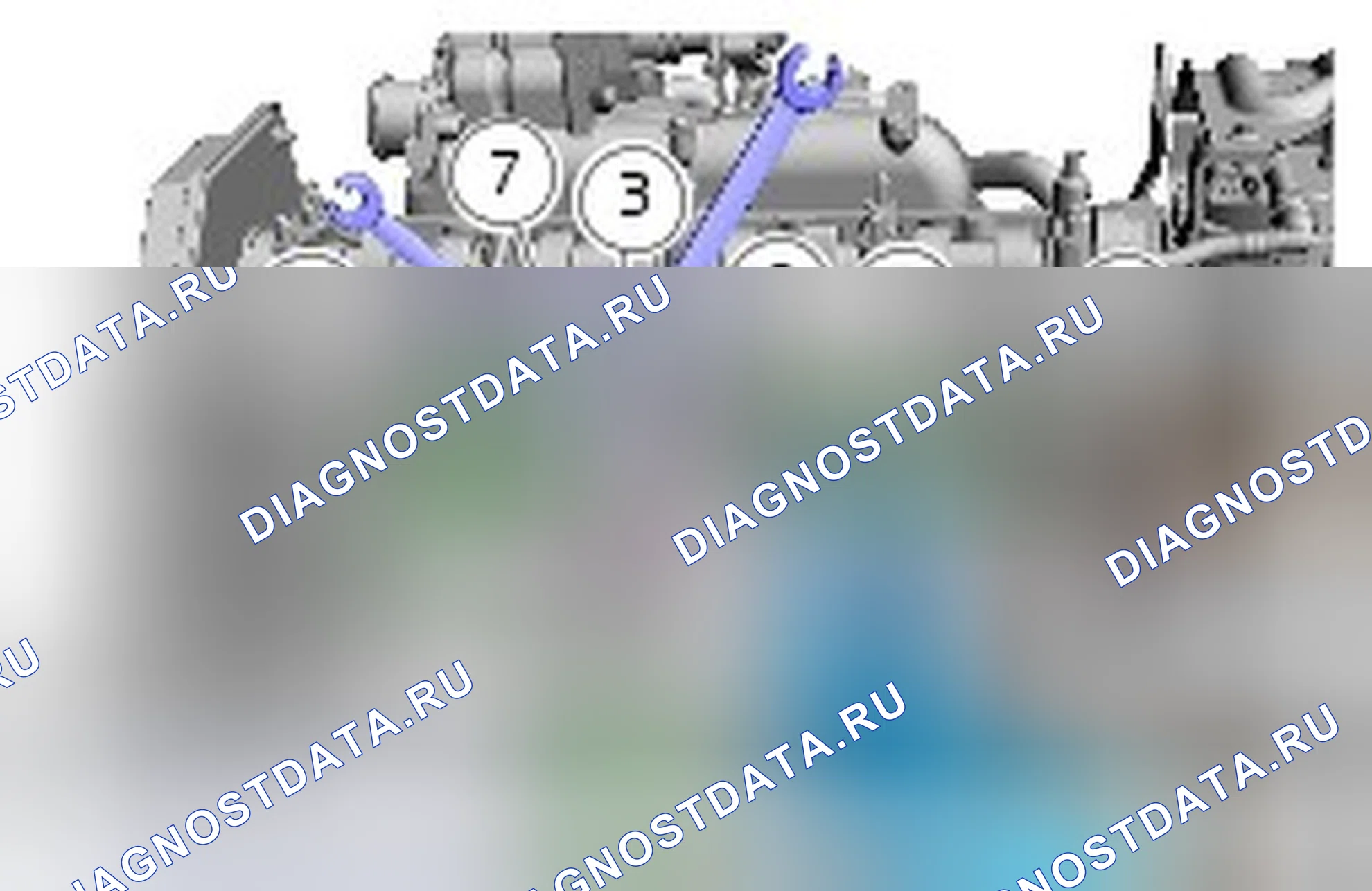 Сборка двигателя. Ford S-MAX I
