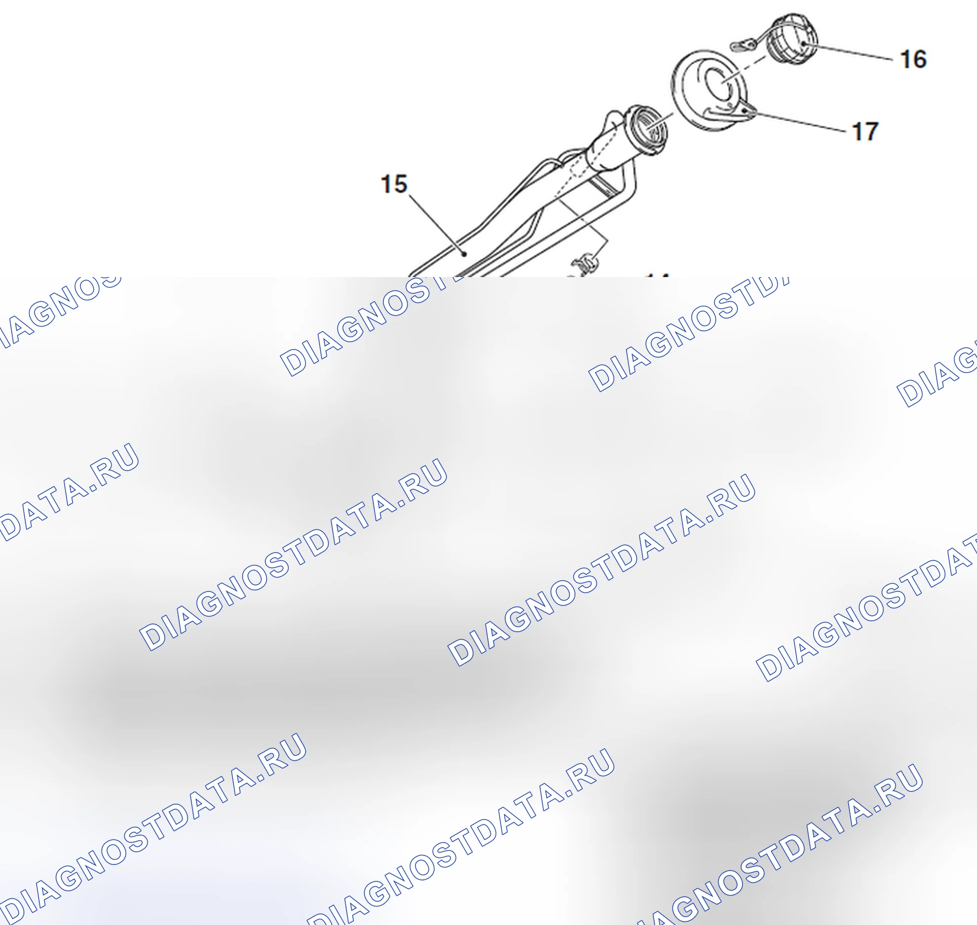 Рис. 8: < НАЛИВНАЯ ТРУБКА ТОПЛИВНОГО БАКА >. Honda e:NP1 I