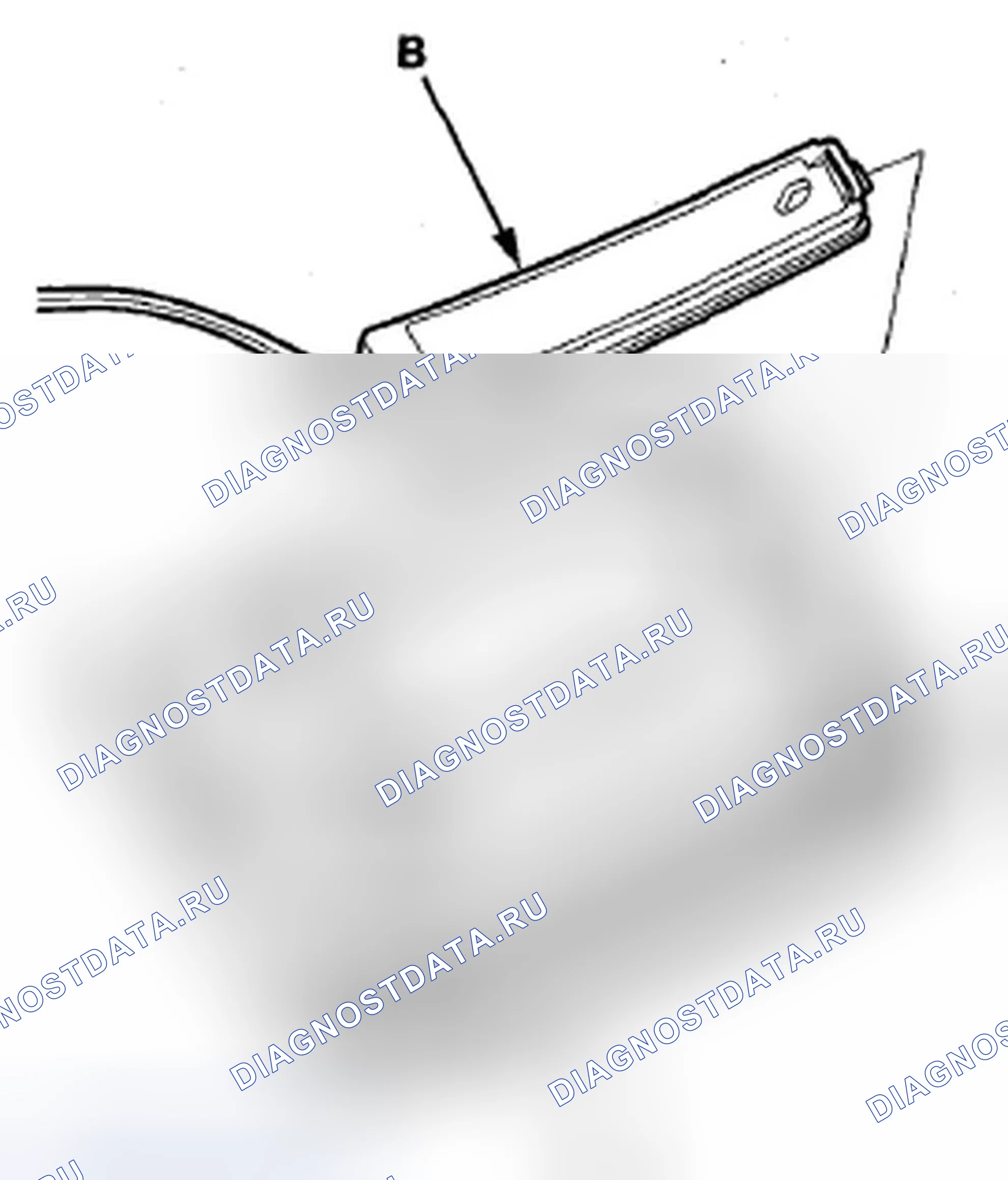 Рис. 398: Замена кабеля переключение. Acura ZDX I