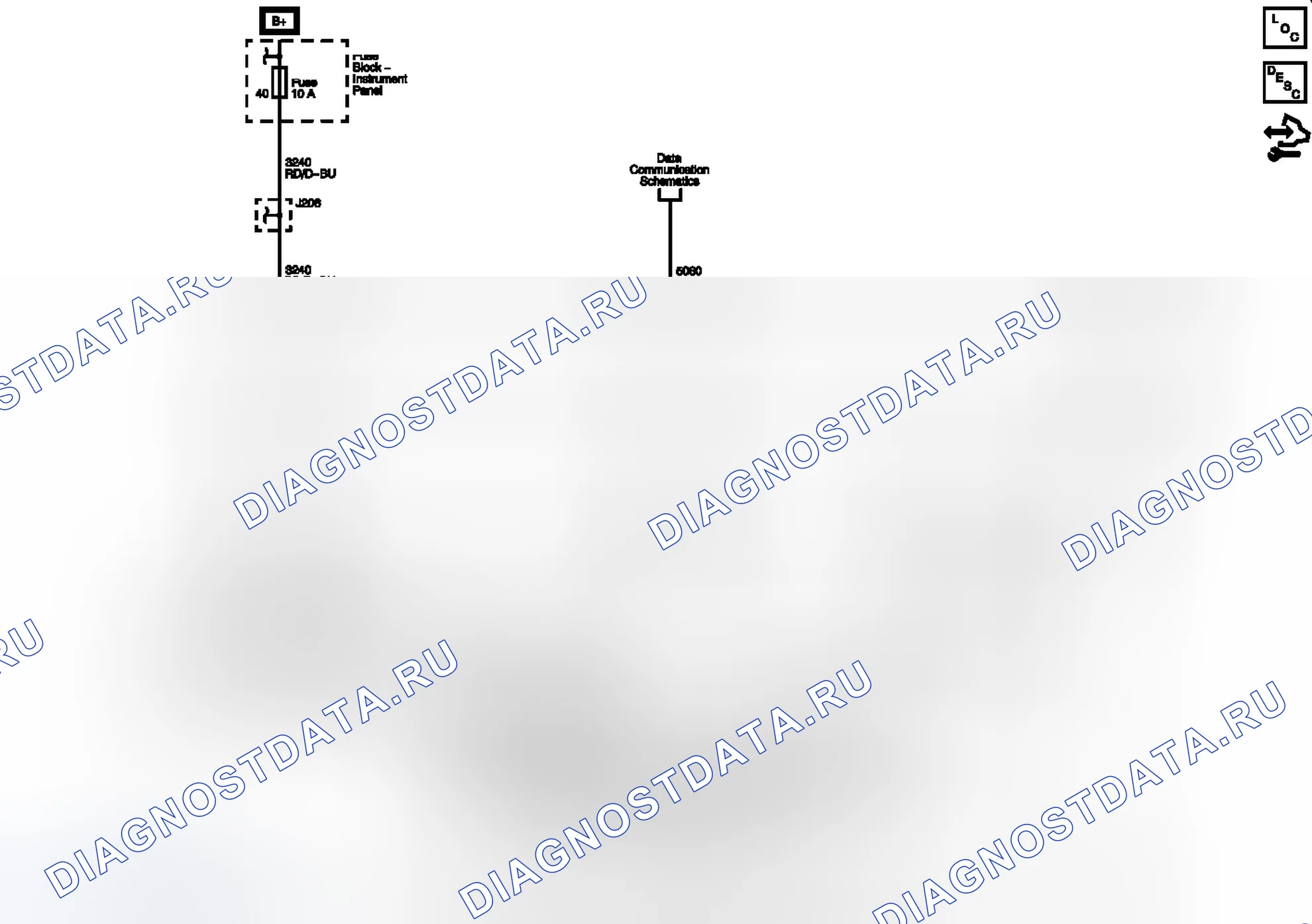 Рис. 6: Проекционный дисплей (UV6). Buick LaCrosse II