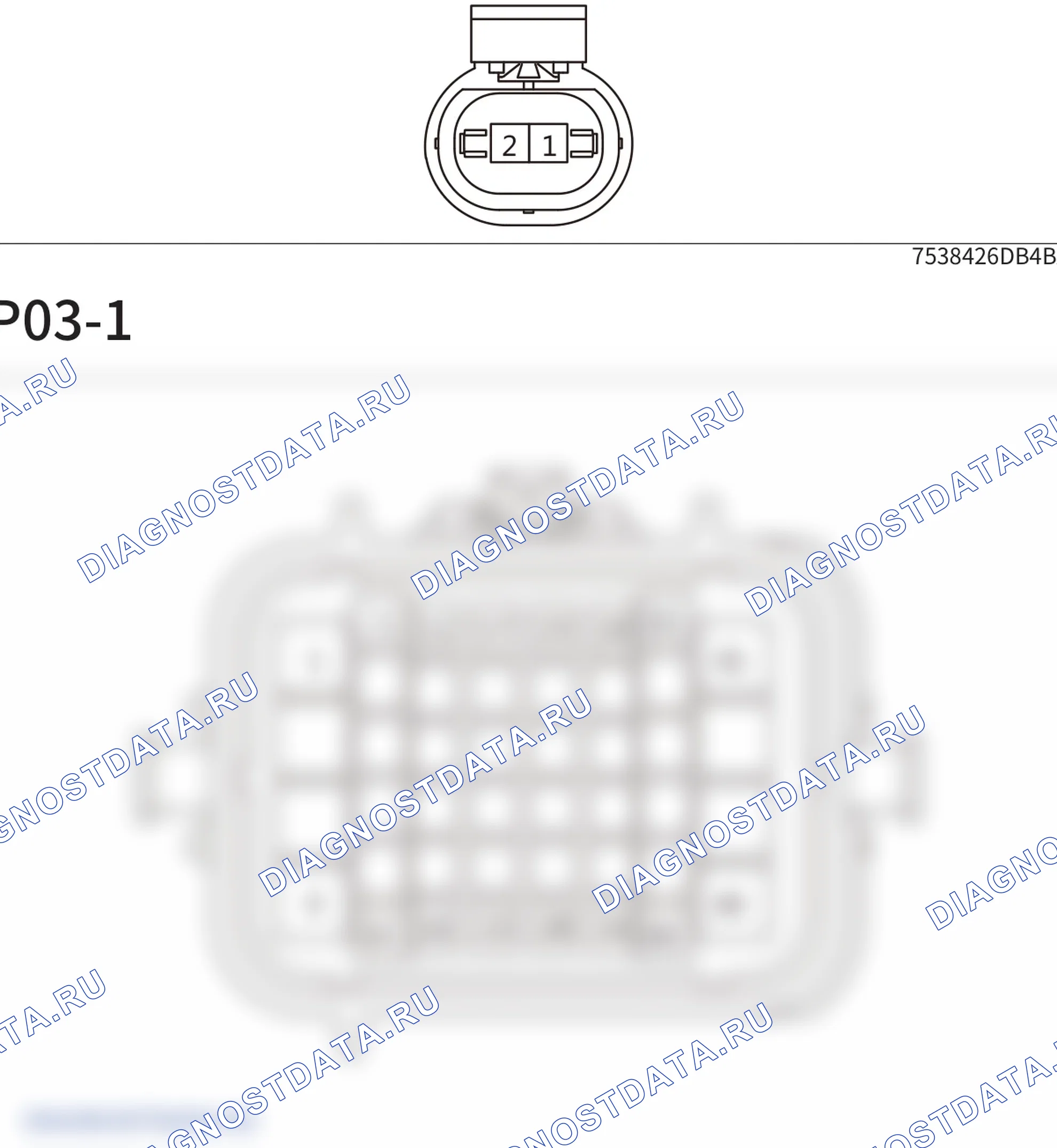 Распиновка разъёма M19-X01 — внешний вид и назначение контактов. Tank 300 II