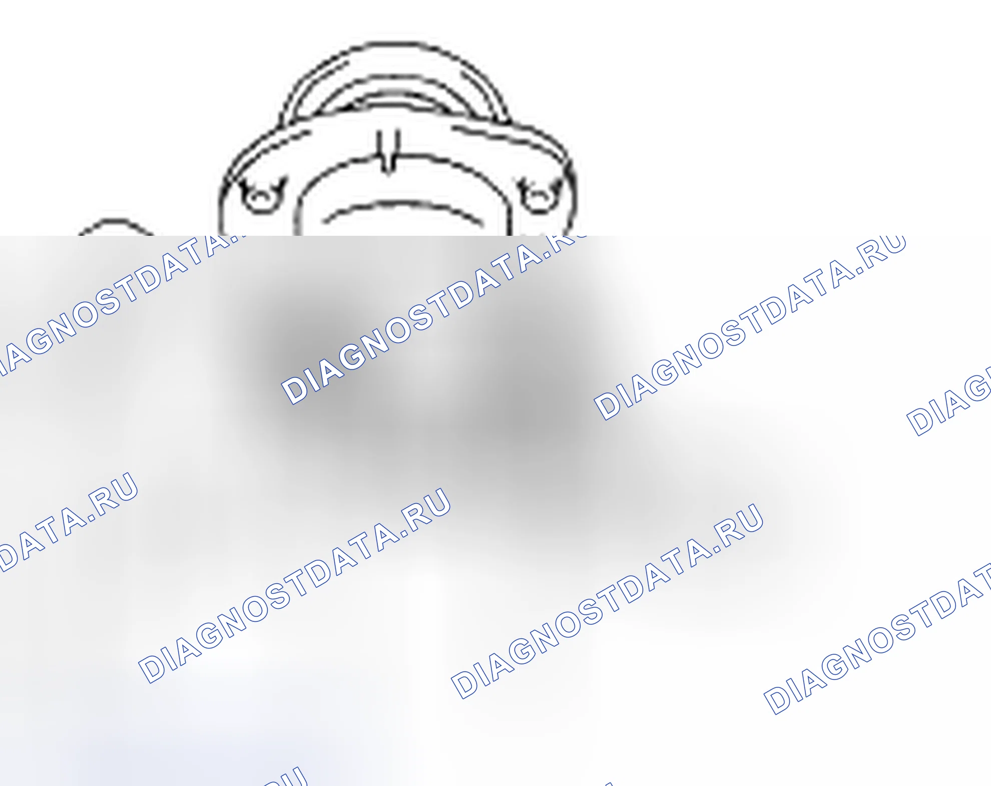 Рис. 553: Расположение шлангов испарения для запорного клапана. Subaru Impreza GD/GC/GG рестайлинг 2