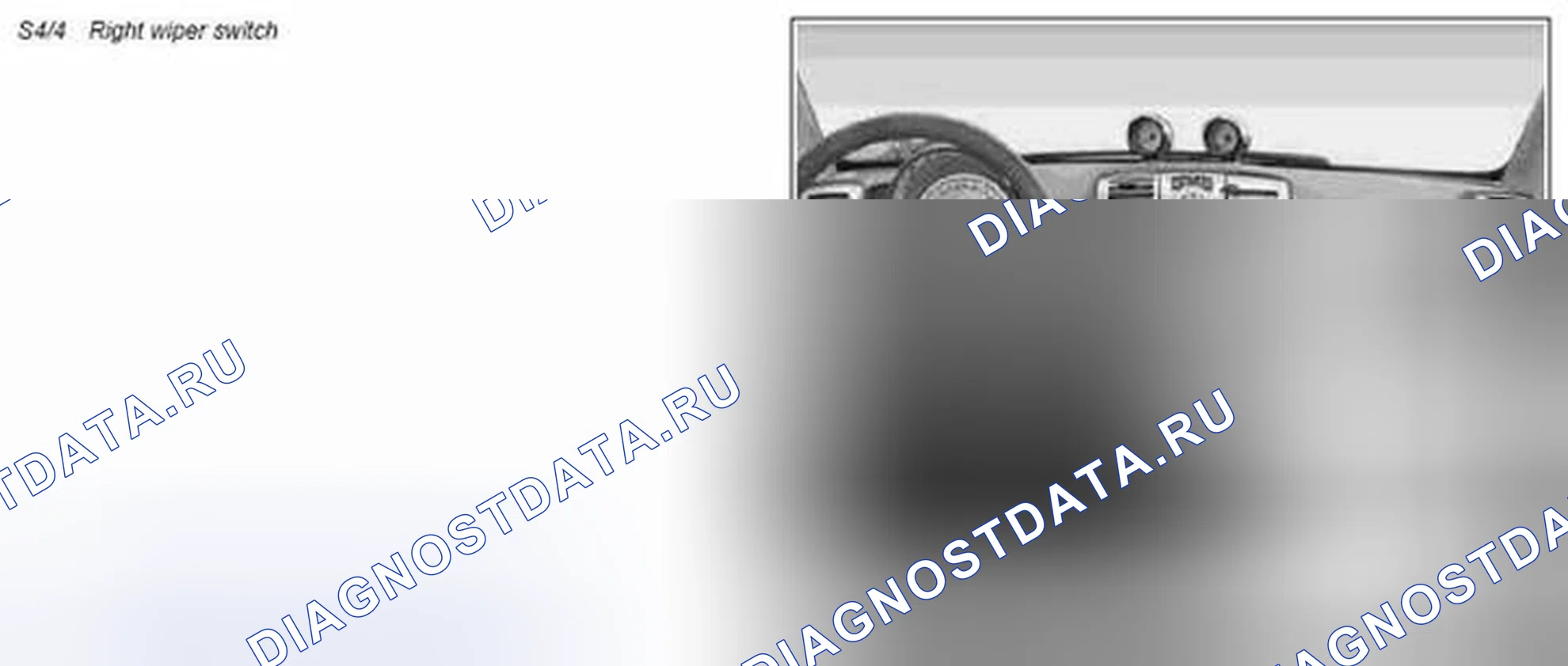 Рис. 29: Выключатель стеклоочистителя, описание компонентов - GF82.30-P-xtegx1 5002MCC. Kia Soul I