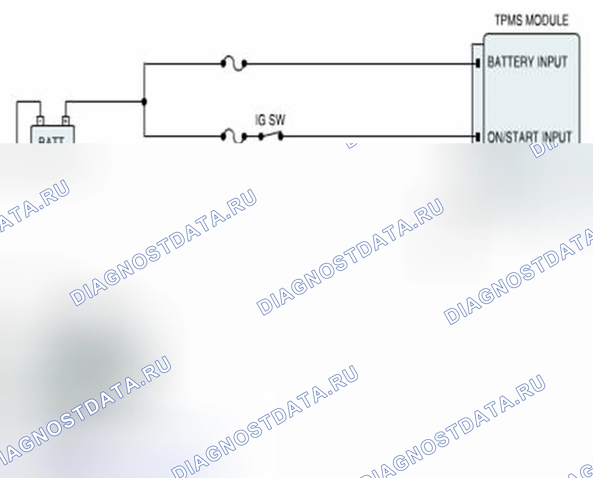 Рис. 43: Схема диагностической цепи. Geely SC7 I