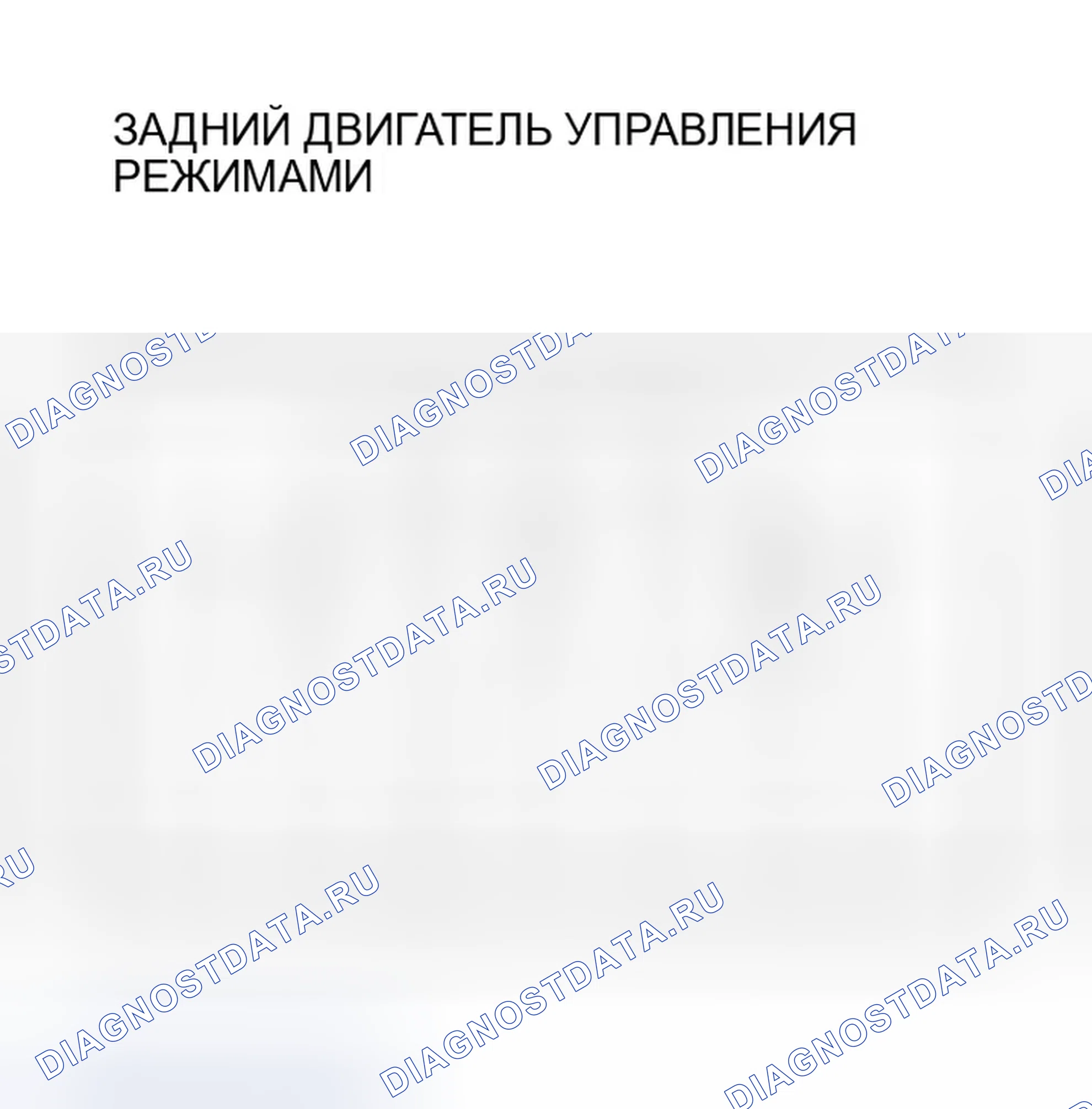 Рис. 173: Испытание двигателя управления задним режимом. Honda Odyssey II