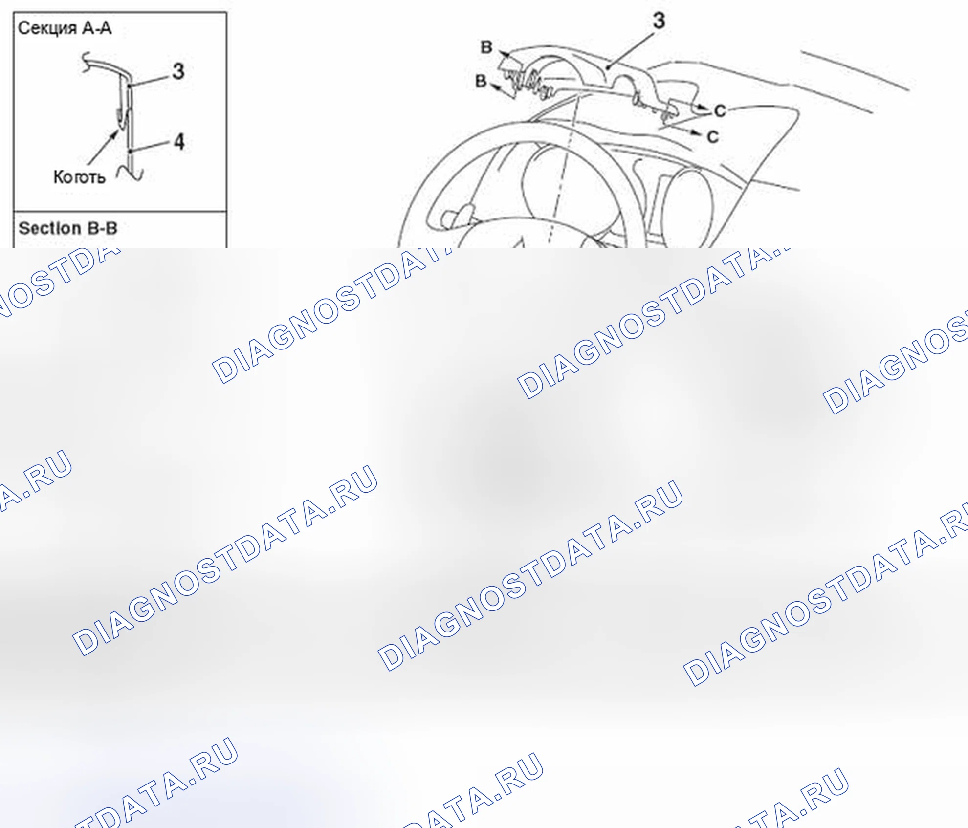Рис. 50: < МОДУЛЬ АНТЕННЫ ПРИЕМНИКА >. Honda e:NP1 I