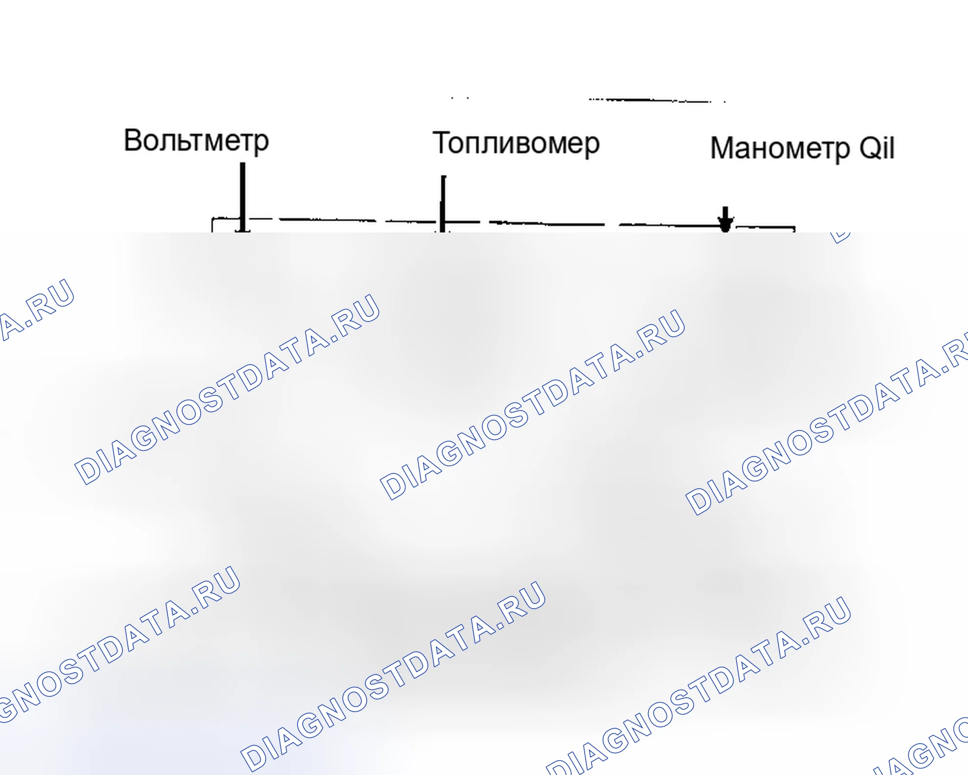 Рис. 3: Задняя панель приборов (серия «S»). GMC S15 Pickup 