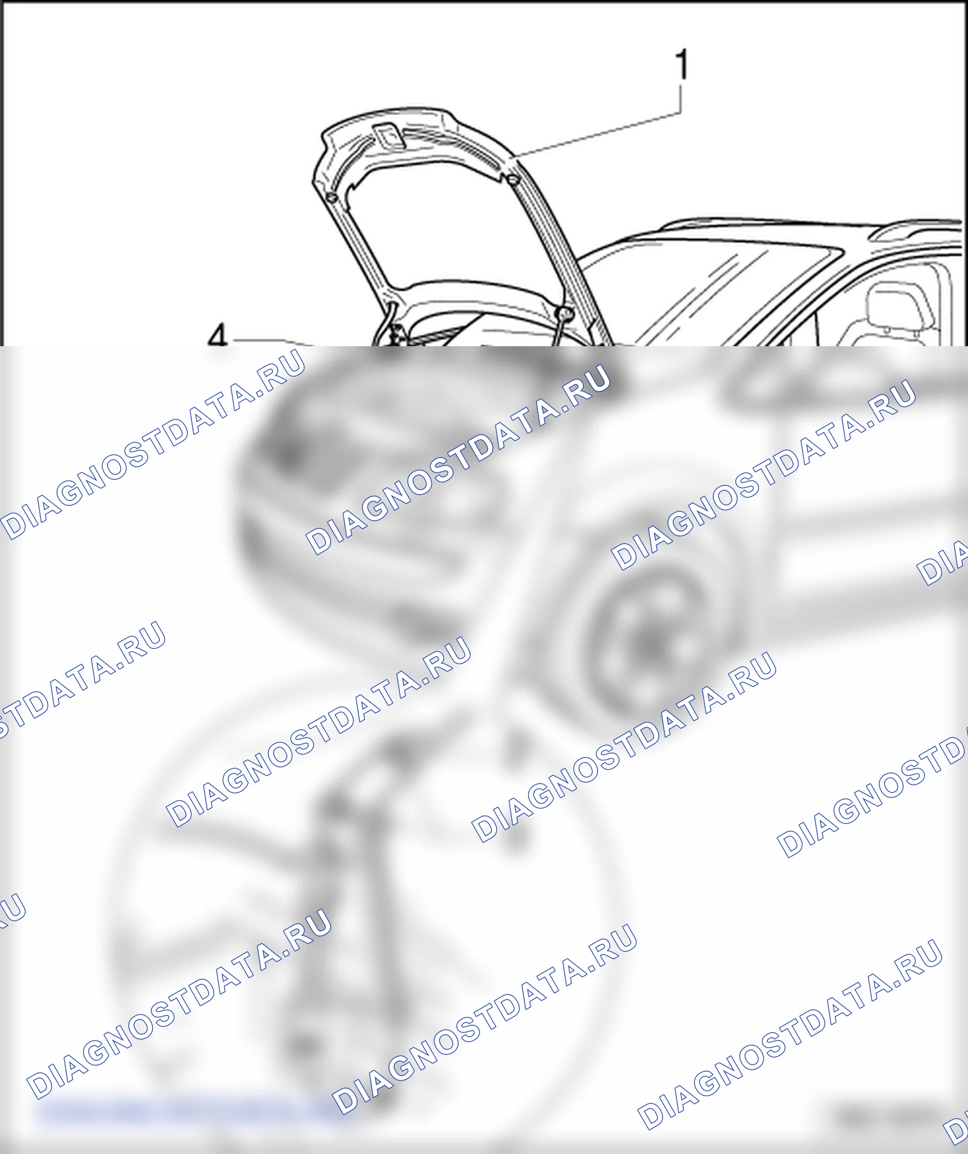 Капот. Volkswagen Touran I