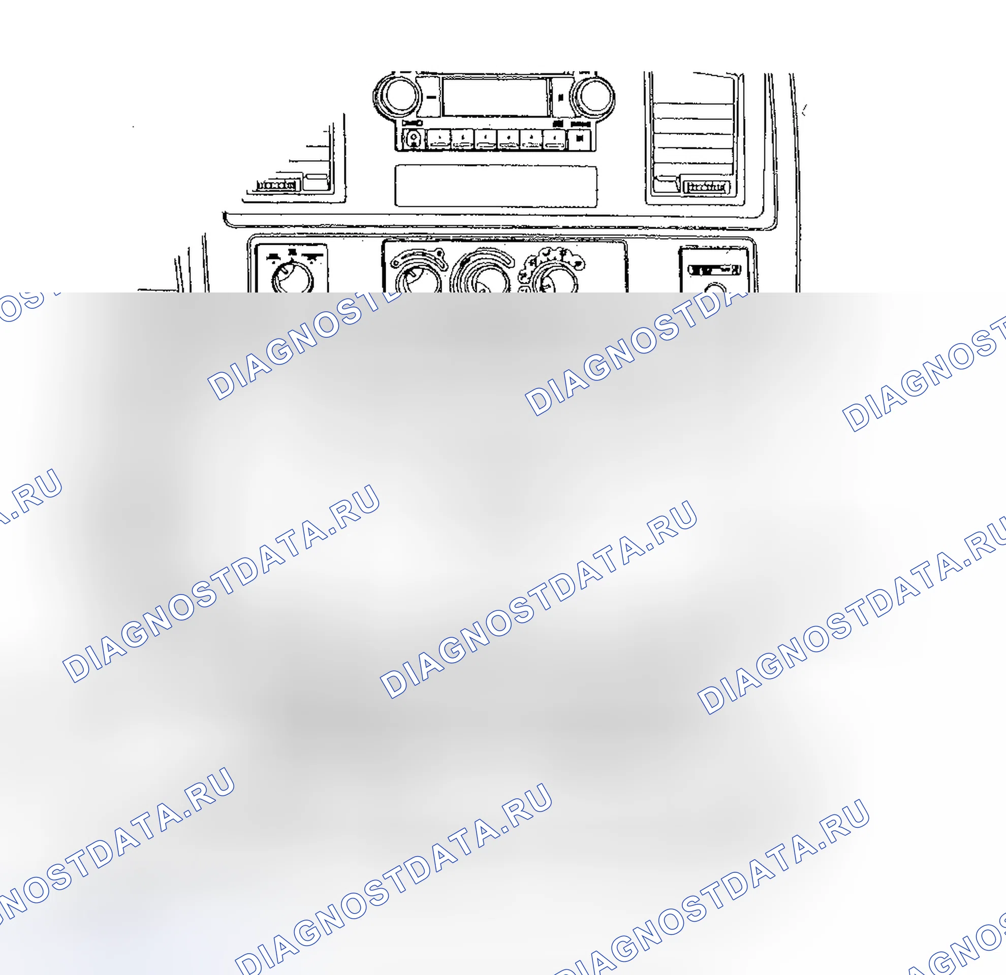 Рис. 341: ДЕРЖАТЕЛЬ СТАКАНА. Dodge Cab & Chassis R3500 HD transition