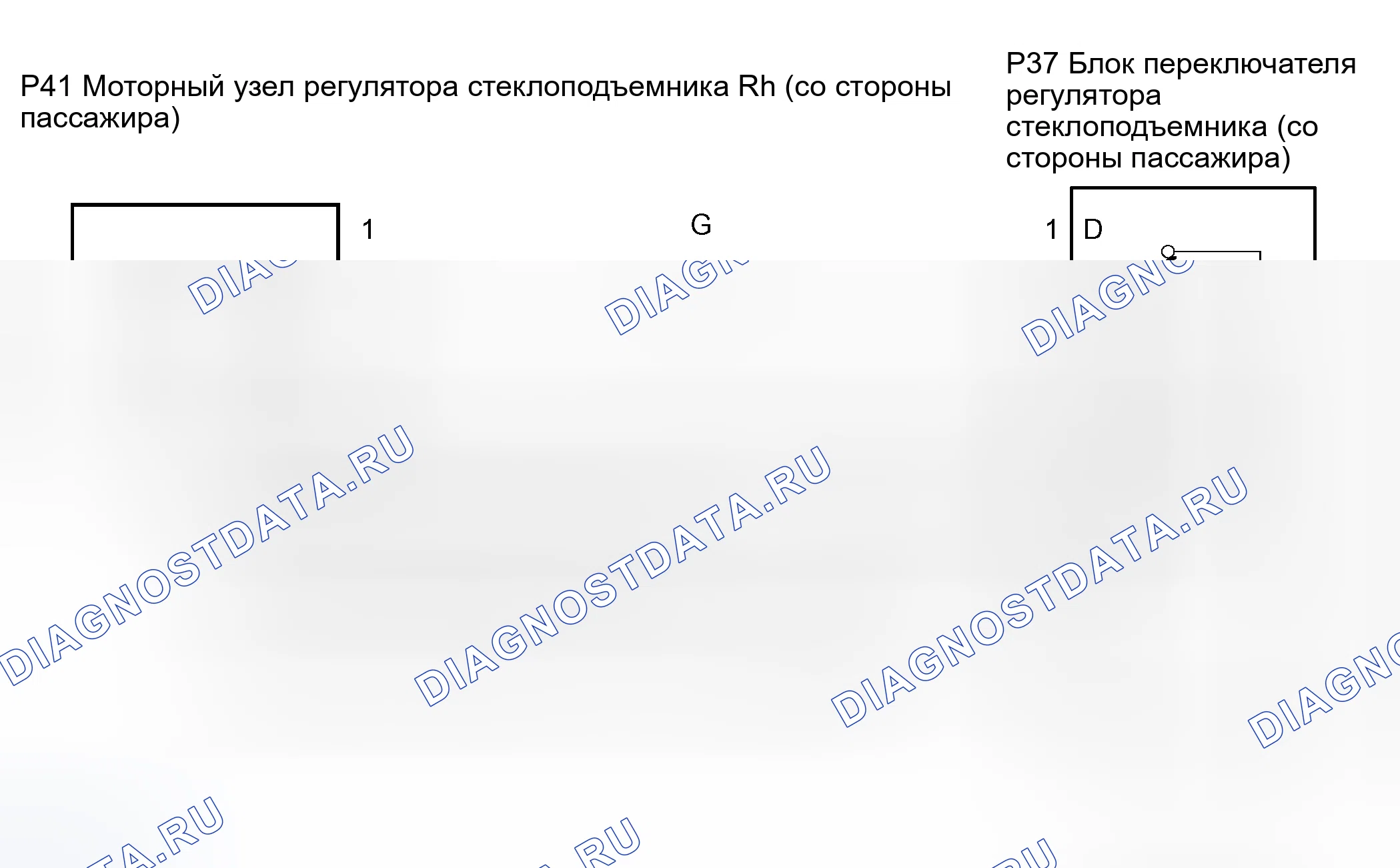 Рис. 25: электросхема. Toyota Sienna II