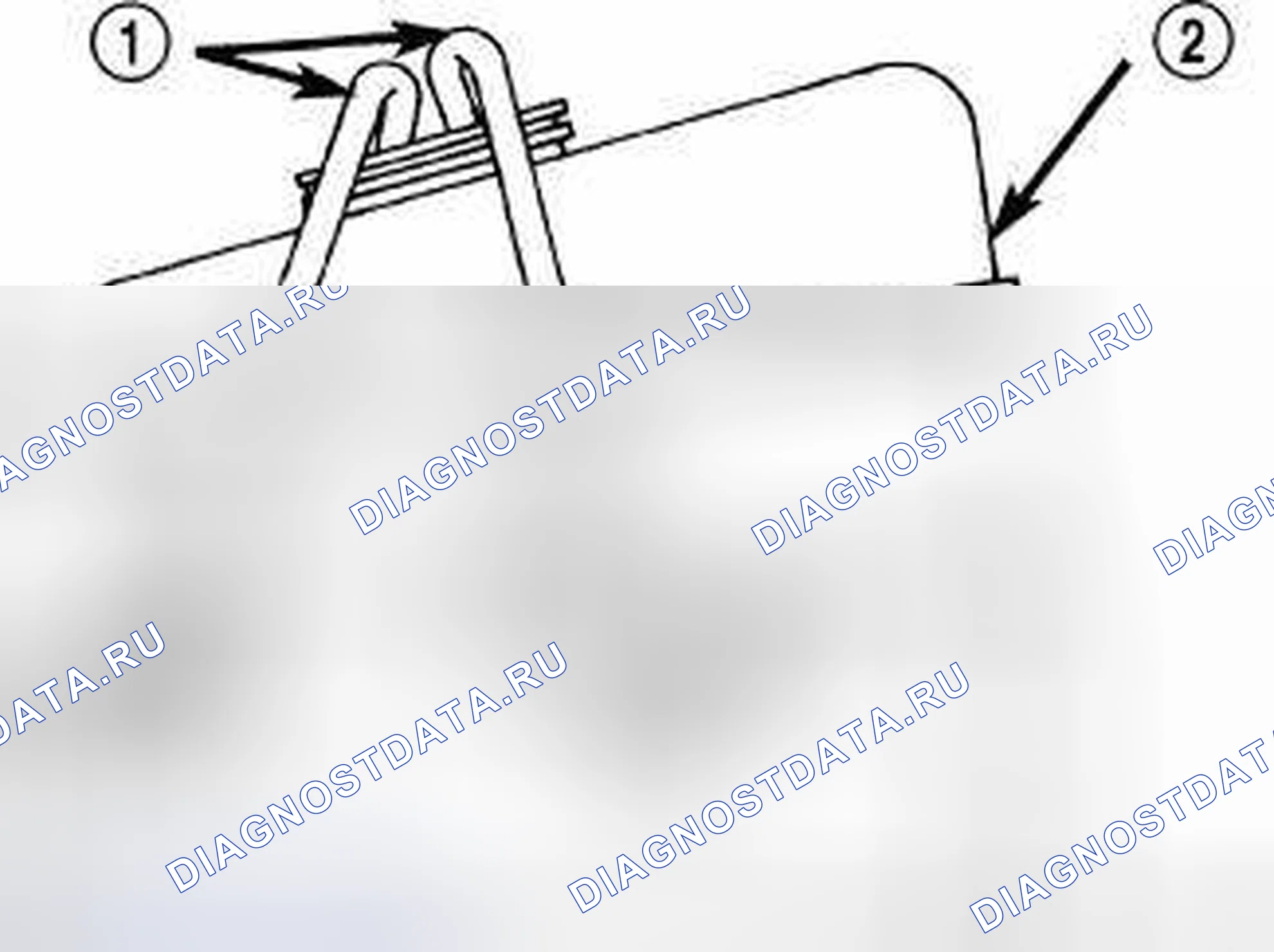 Рис. 44: СТРАВЛИВАНИЕ ГЛАВНОГО ЦИЛИНДРА. Jeep Liberty II