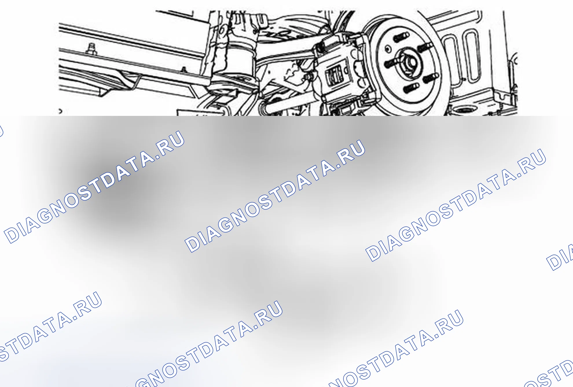 Рис. 11: Замена тягового рычага (нижний). Cadillac ATS I