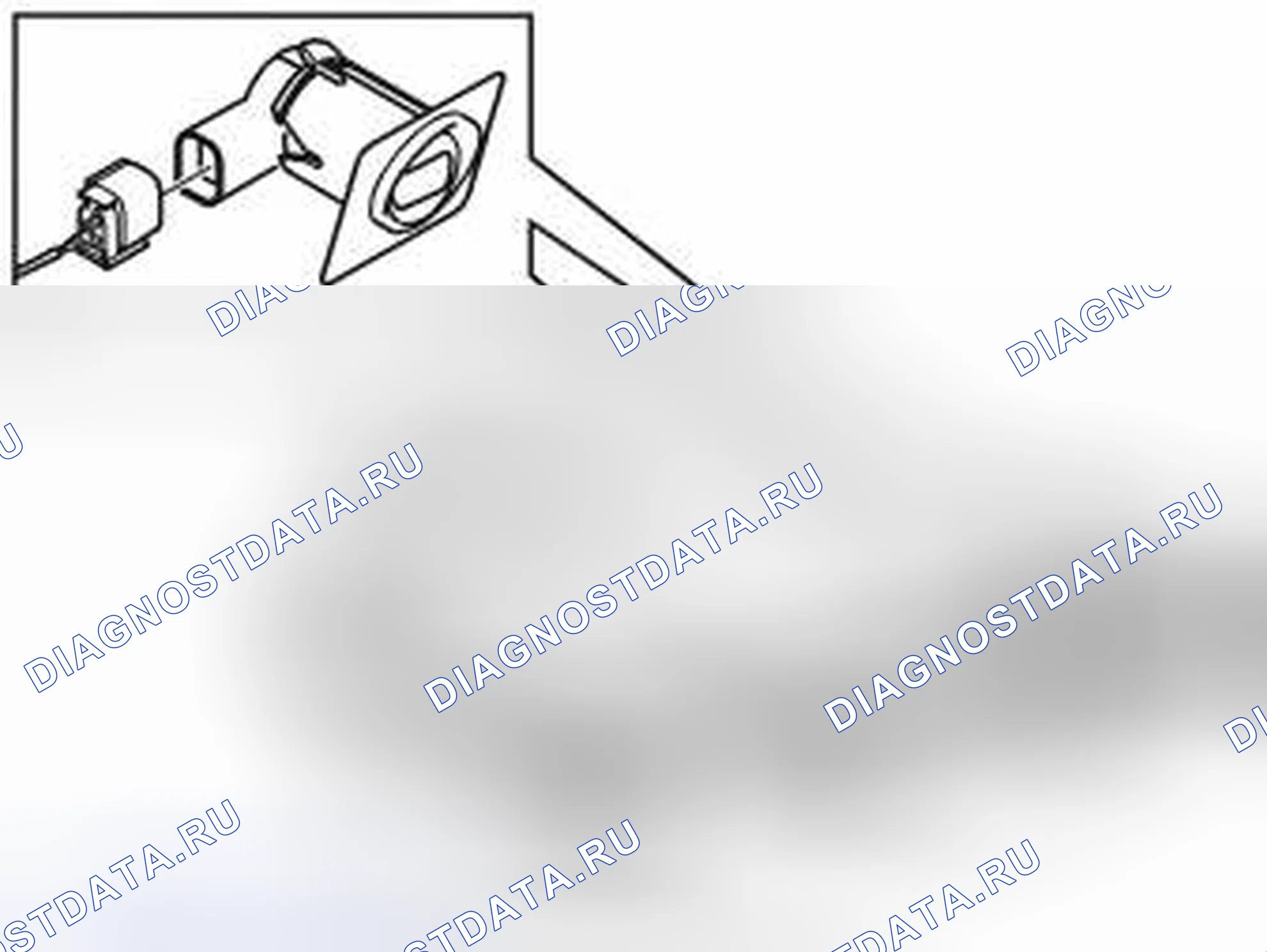 Рис. 407: ПОДКЛЮЧЕНИЕ РАЗЪЕМОВ ДАТЧИКОВ. Volvo S40 II