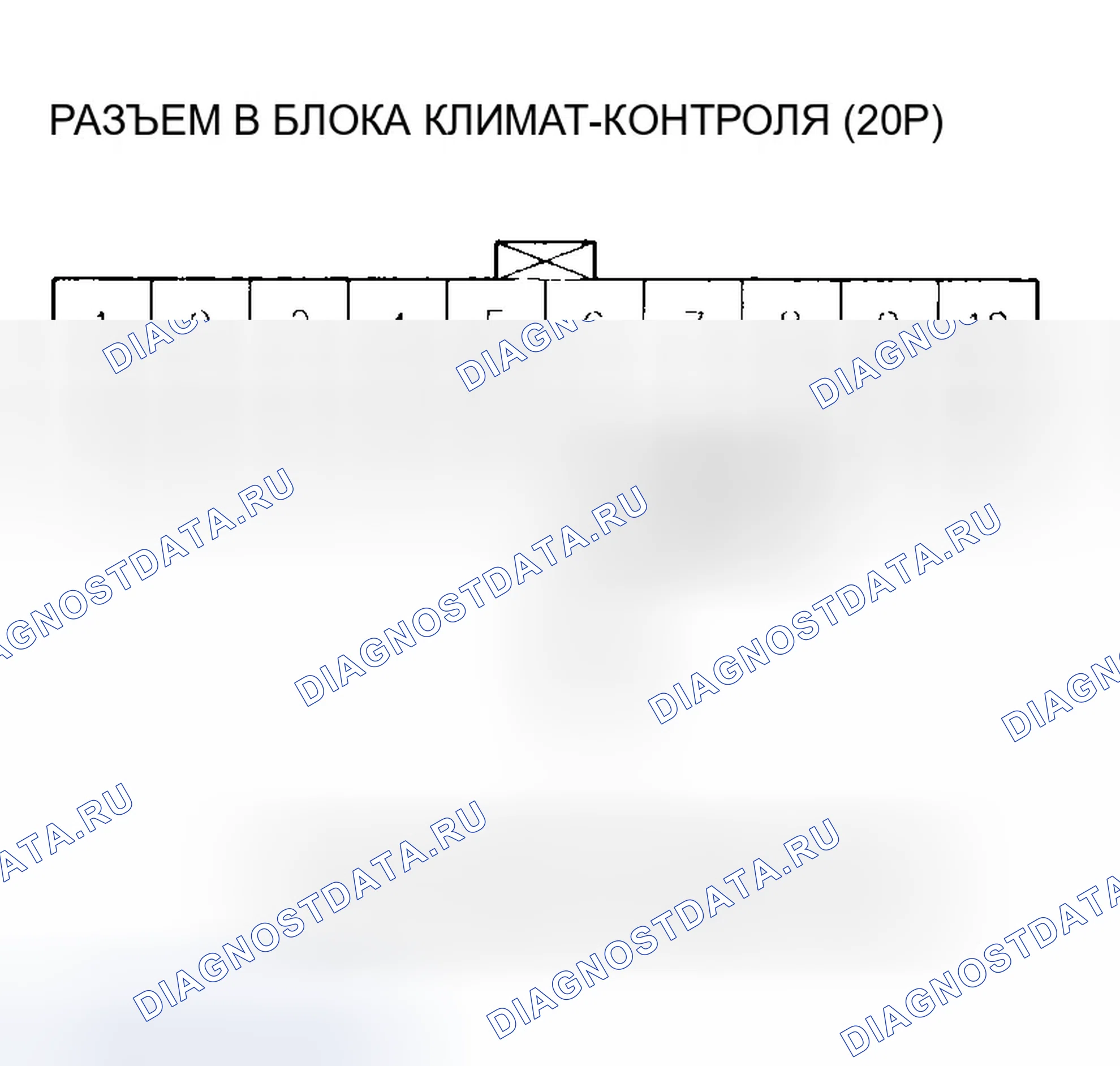 Рис. 20: Индикатор расшифровка кода ошибки B: Короткое замыкание в цепи датчика температуры автомобиля. Honda Odyssey II