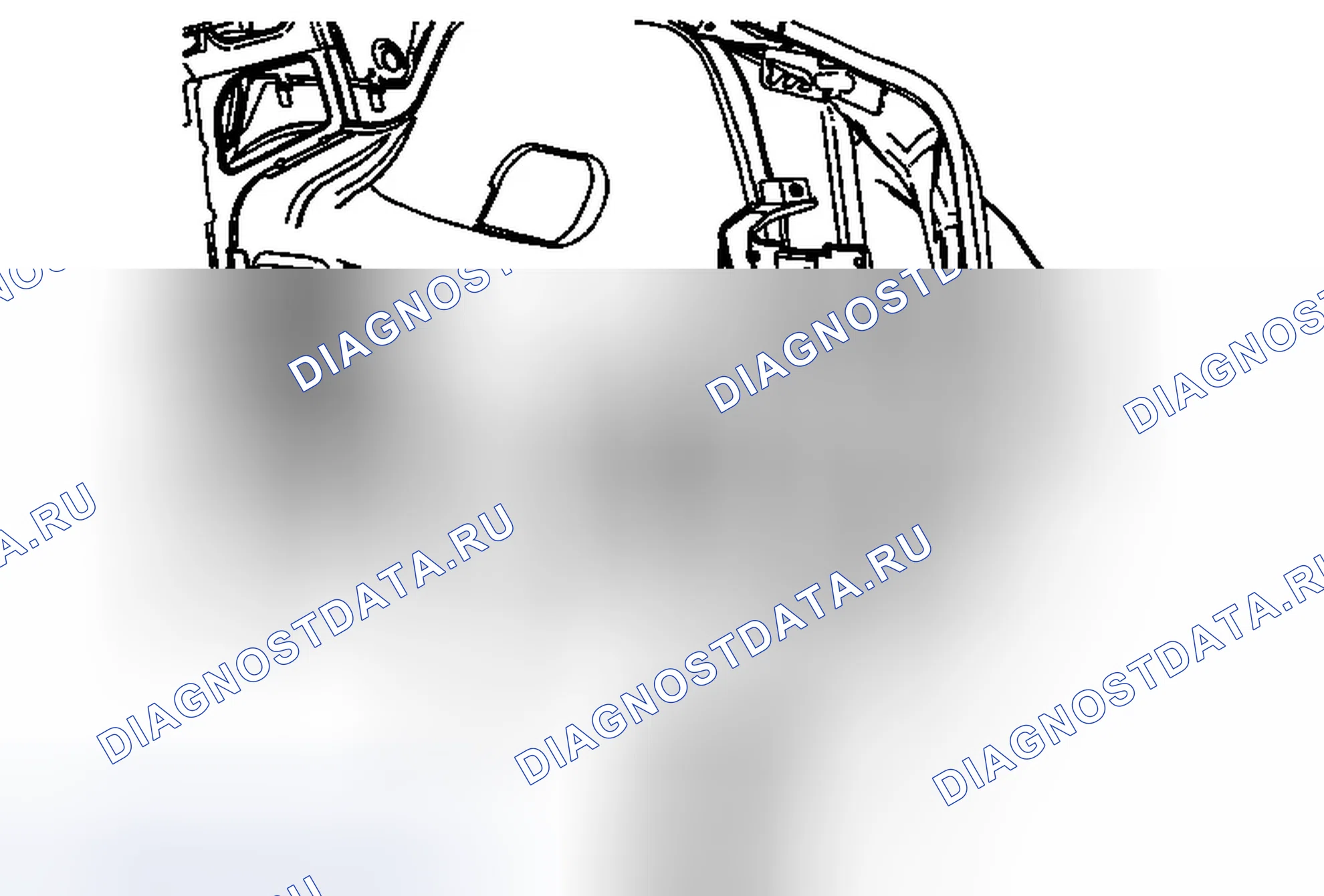 Рис. 3: Замена модуля управления потоком топливного насоса. Buick Regal V