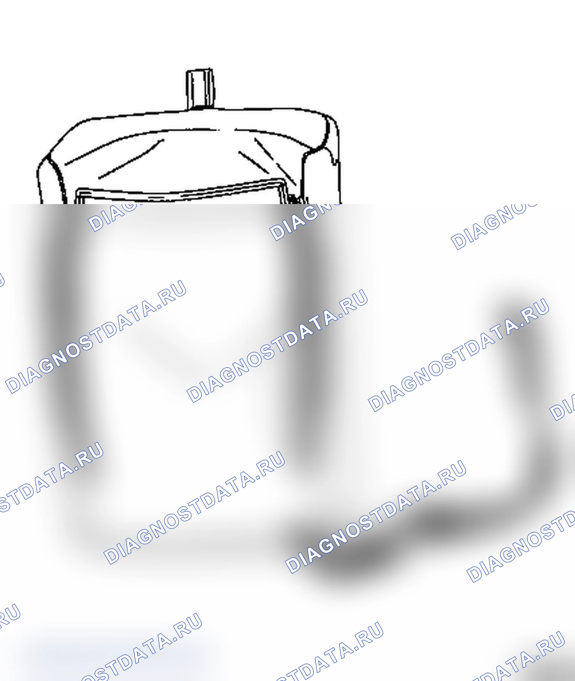 Демонтаж и установка спинки заднего сиденья (модель F67). Opel Astra G